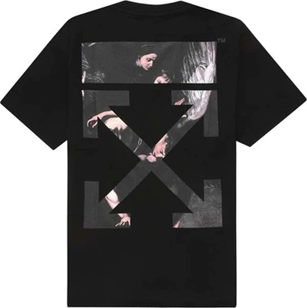 Cop Underdog Off-White Caravaggio Arrow Black Regular Fit Tee