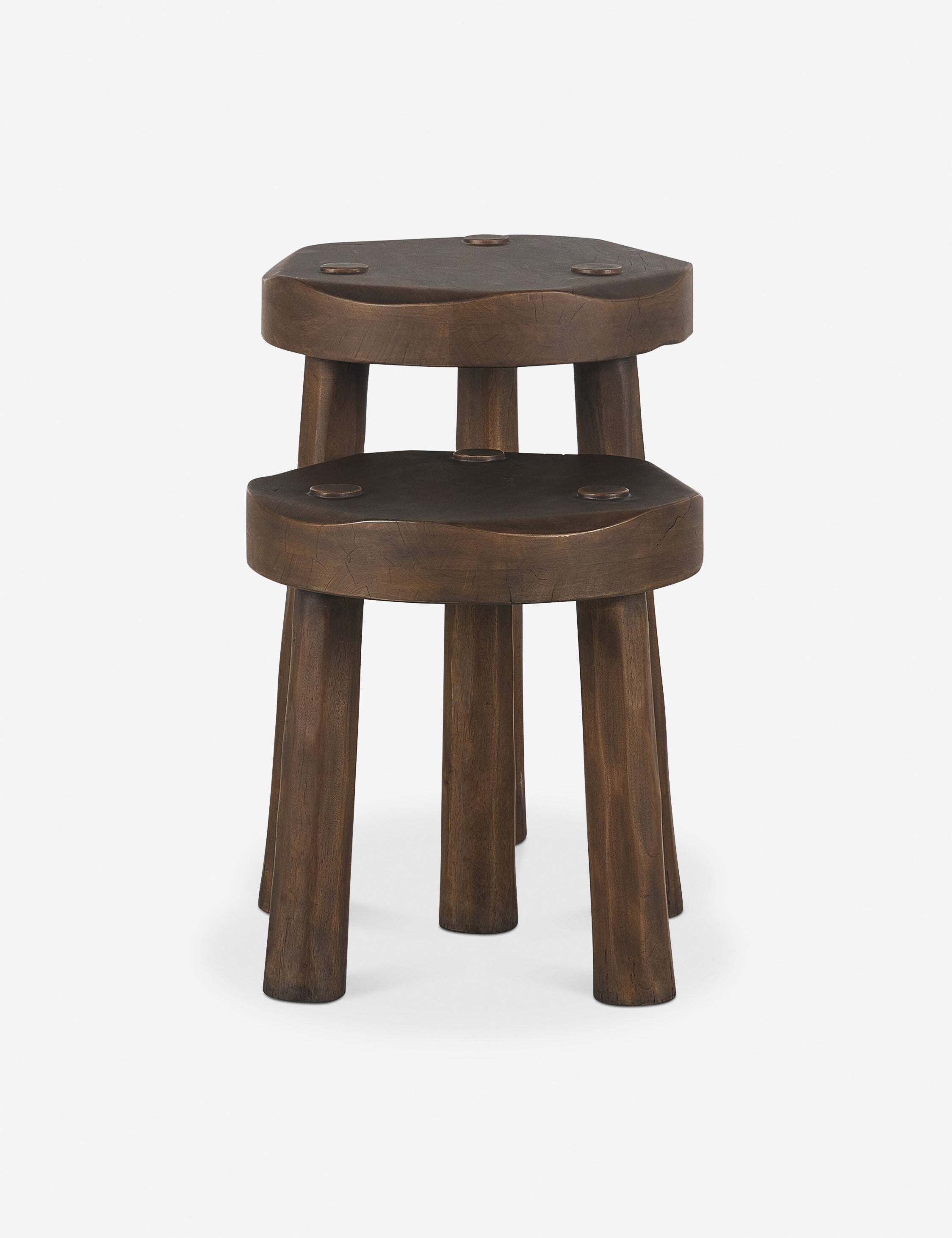 Lulu and Georgia Maha Accent Stool (Set of 2) by Amber Lewis x Four Hands