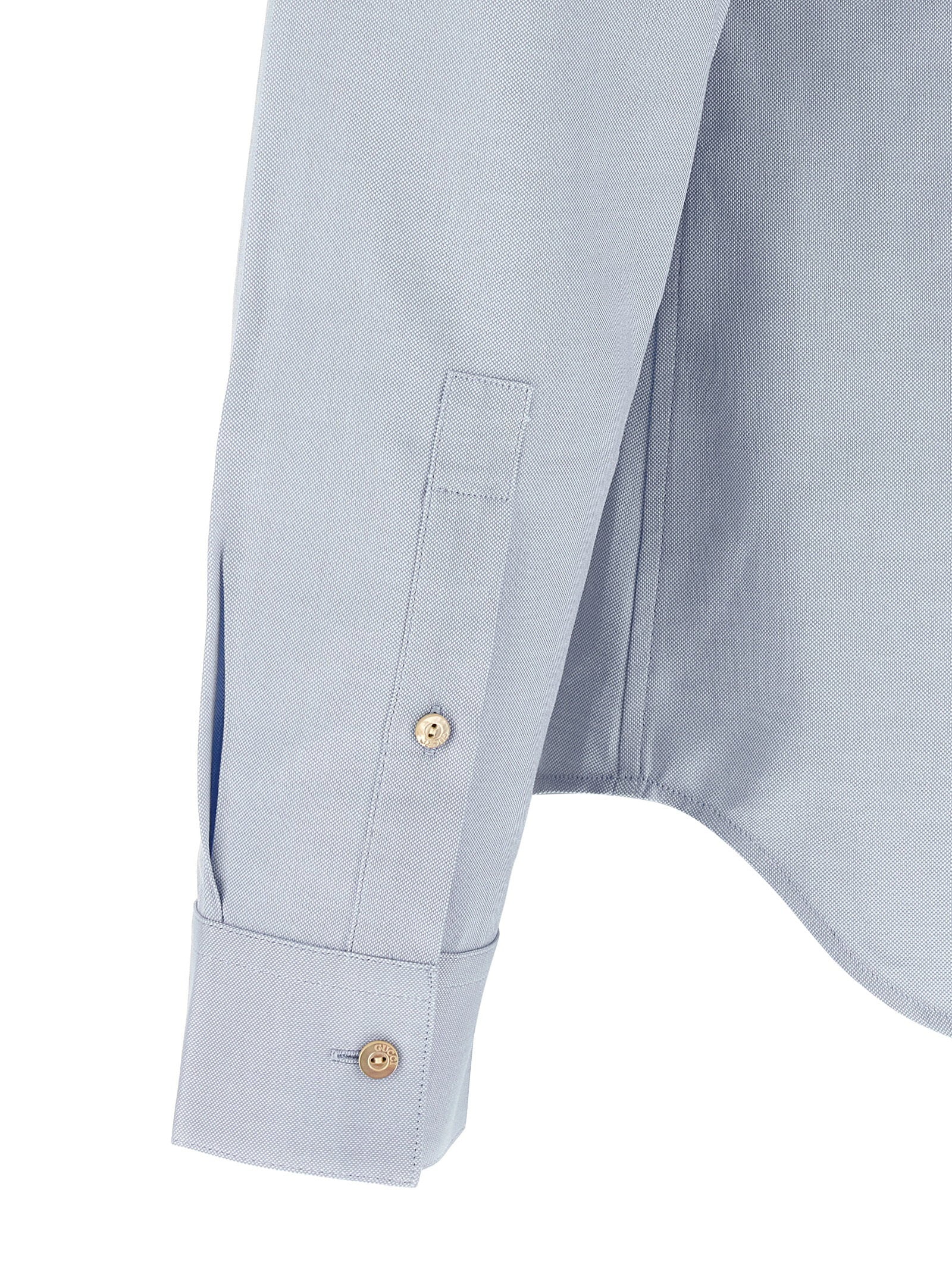 Gucci Web Collar Shirt – 99% cotton, 1% polyester - view 4