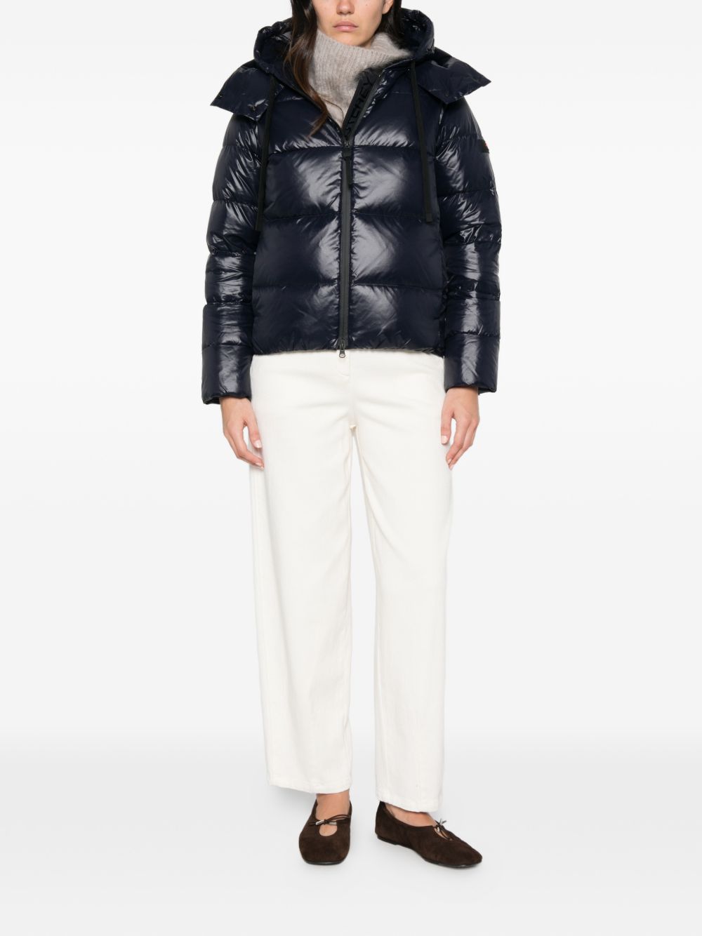PEUTEREY Coats NAVY – Polyamide 100% - view 2