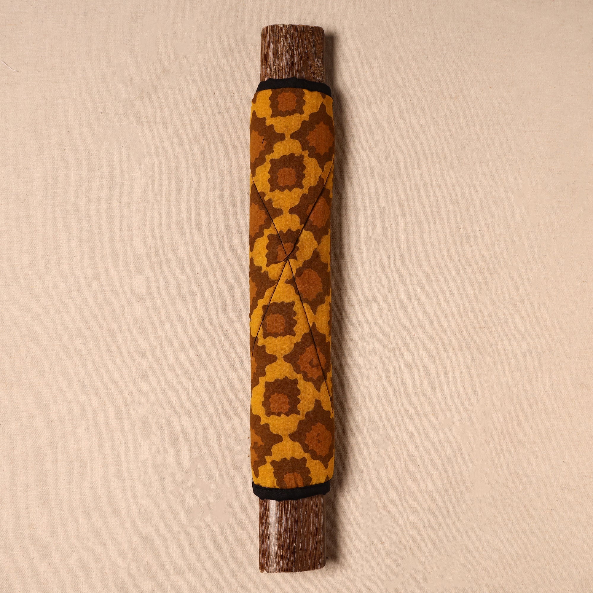 JALPARI Brown - Handmade Cotton Fridge Handle Cover 37