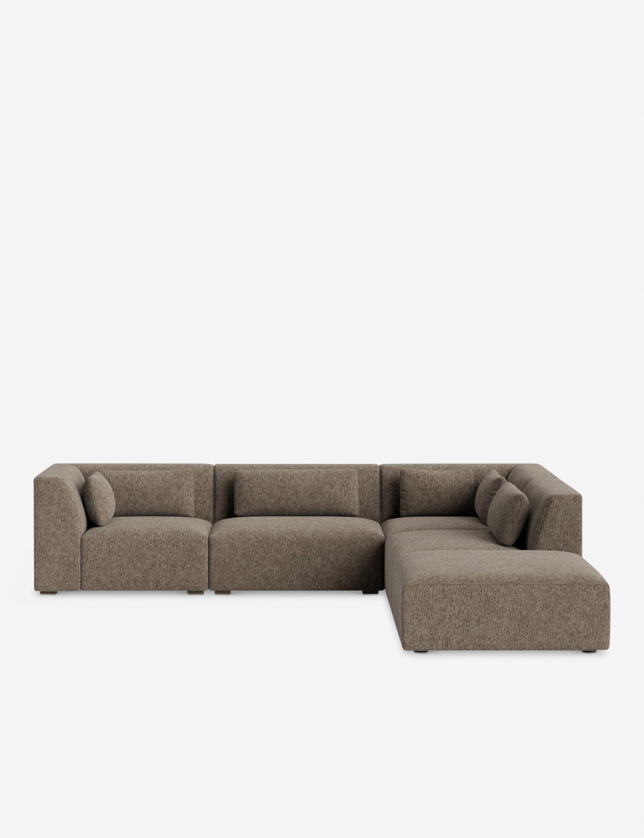 Lulu and Georgia Koh Modular Sectional Sofa With Ottoman - view 34