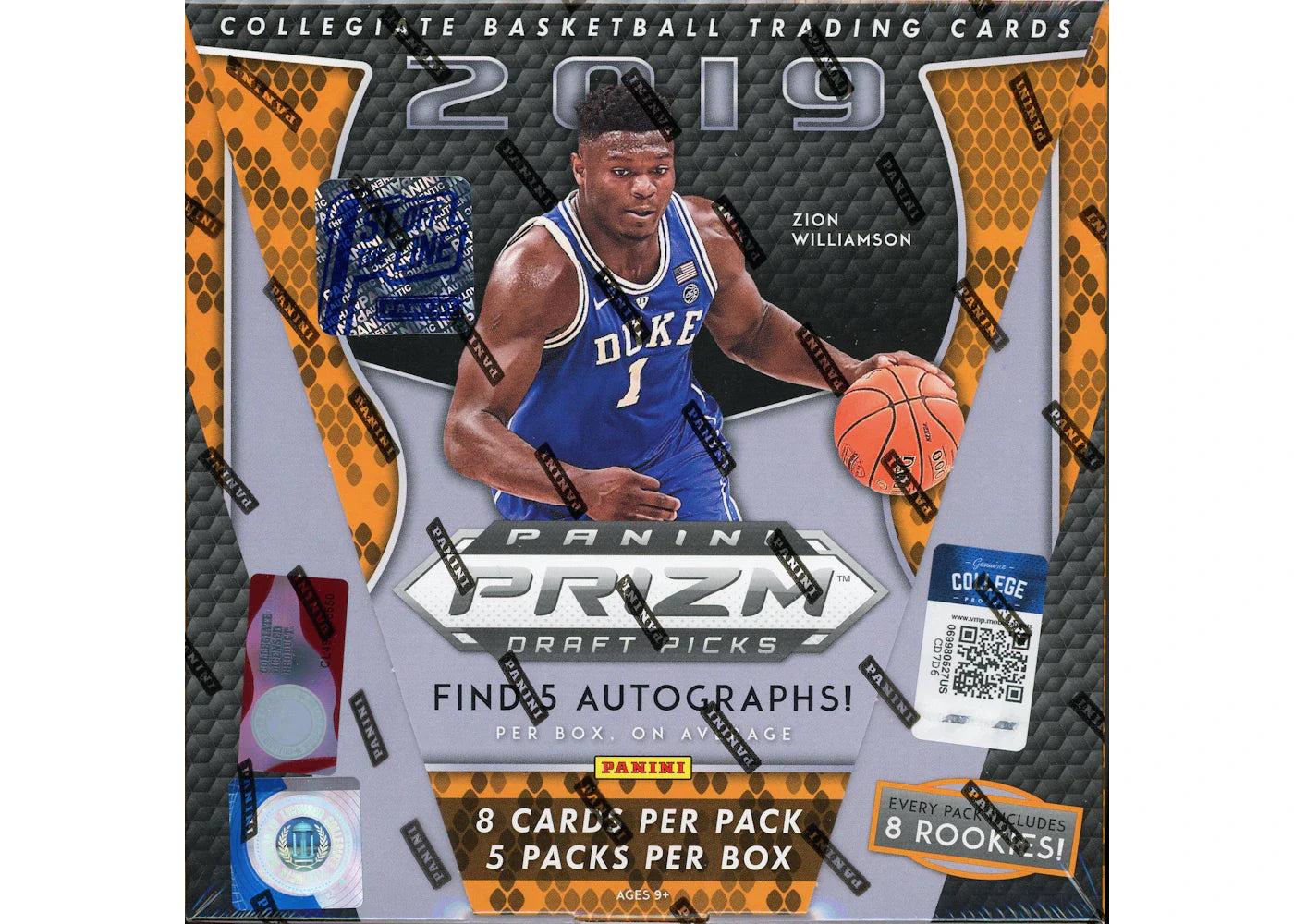 2019 Panini Prizm Draft Picks Basketball 1st Off the Line Box