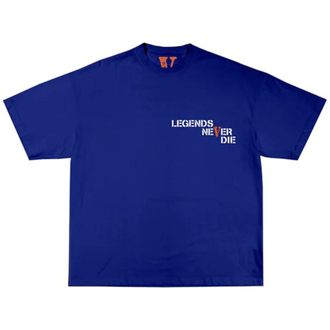 My Store Juice Wrld X Vlone 999 Tee Blue