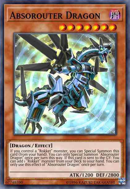 Yu-Gi-Oh! Absorouter Dragon - SDRR-EN005 - Super Rare - 1st Edition
