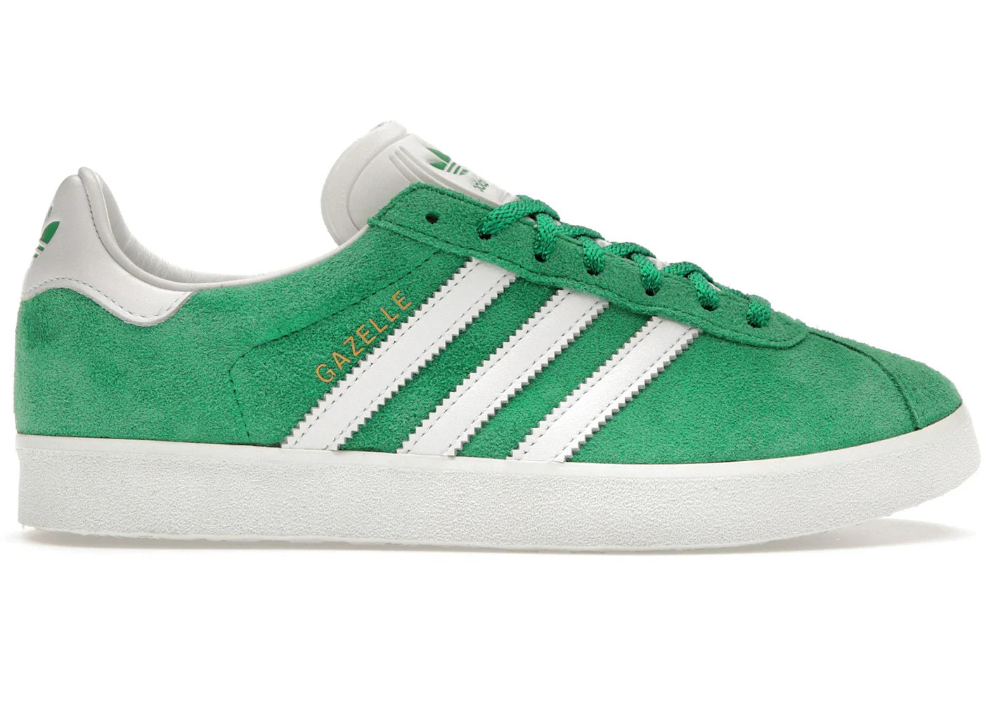 Adidas Gazelle 85 Green White Gold Metallic