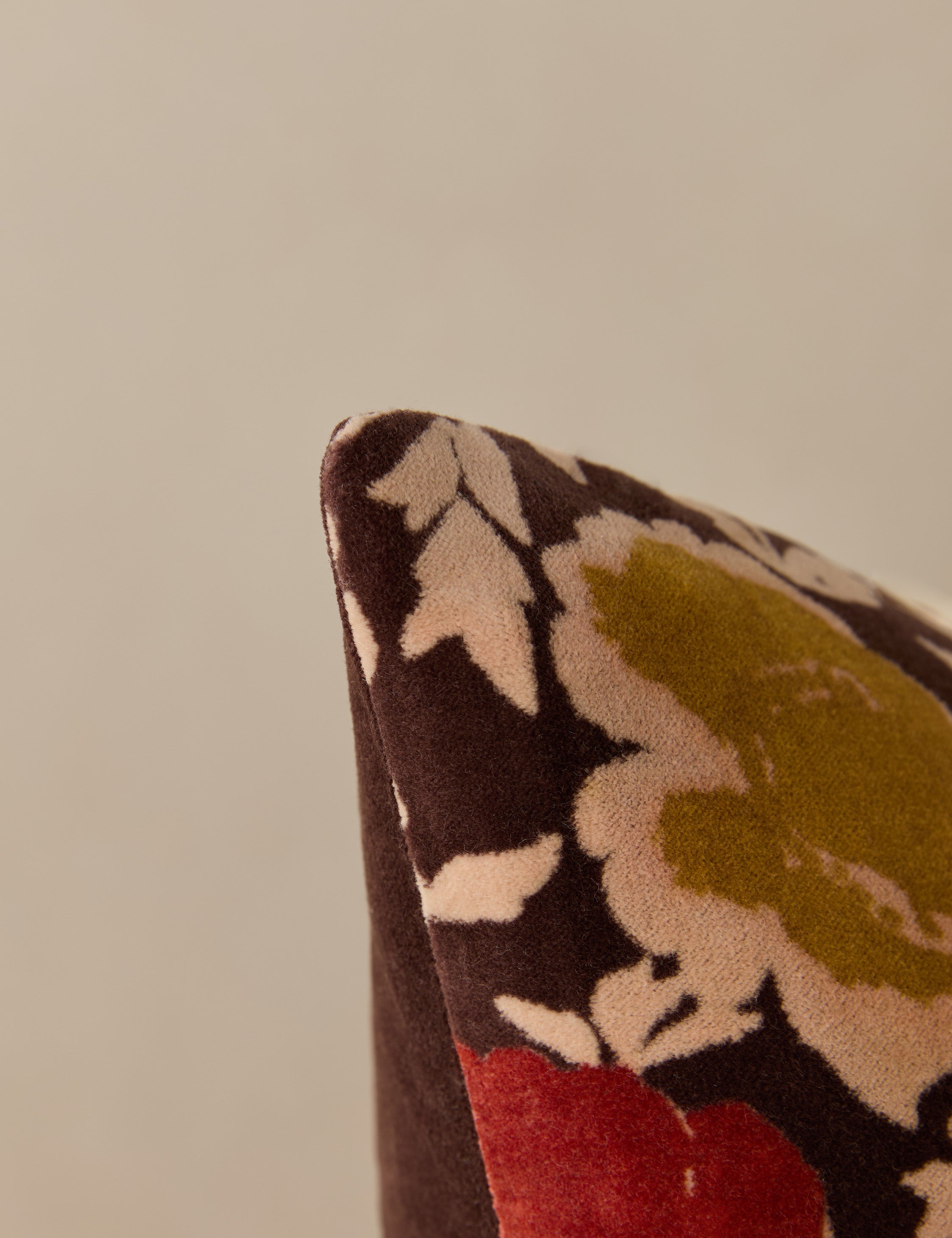 Lulu and Georgia Corabel Velvet Pillow - view 7