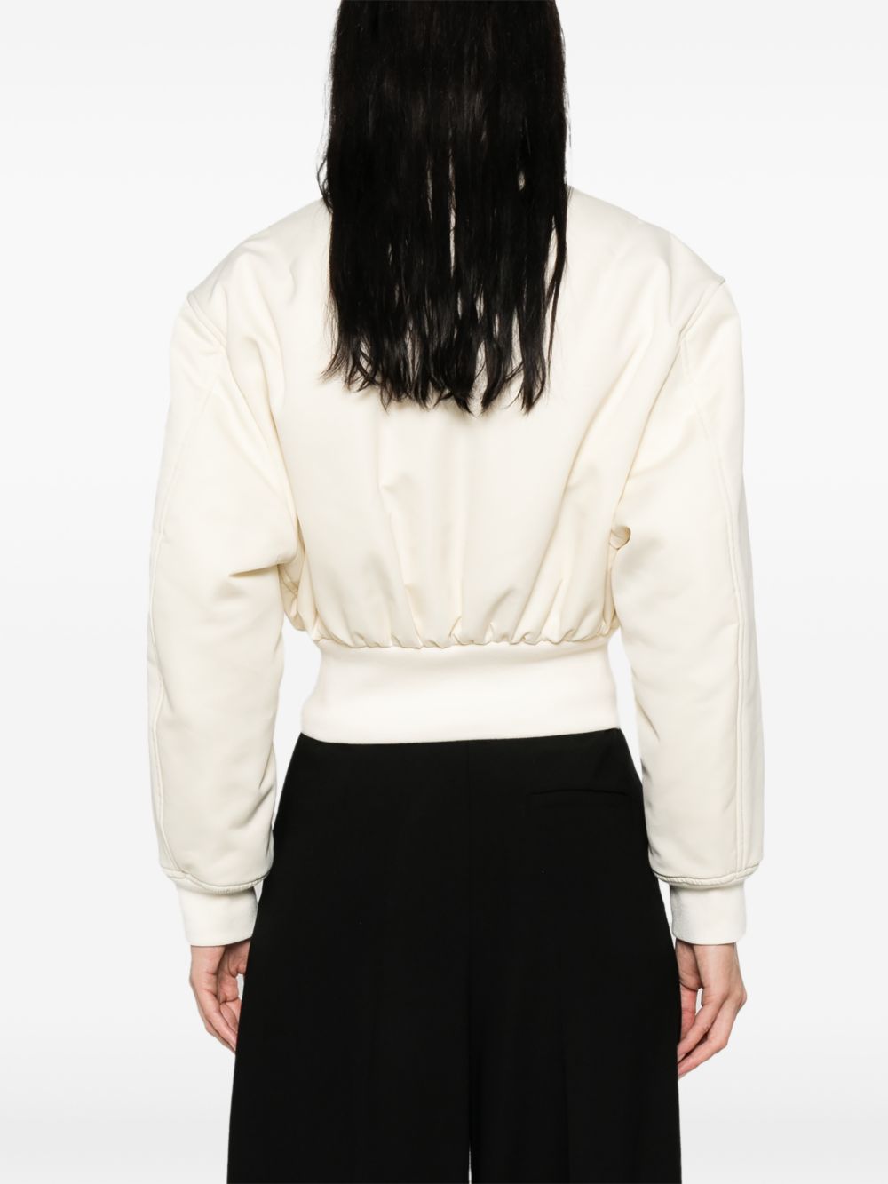 Balenciaga Cropped bomber jacket - view 2