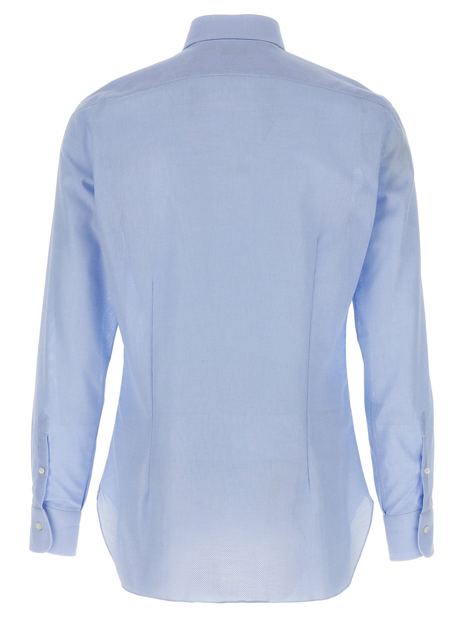 Barba Honeycomb Cotton Shirt – 100% cotton - view 2