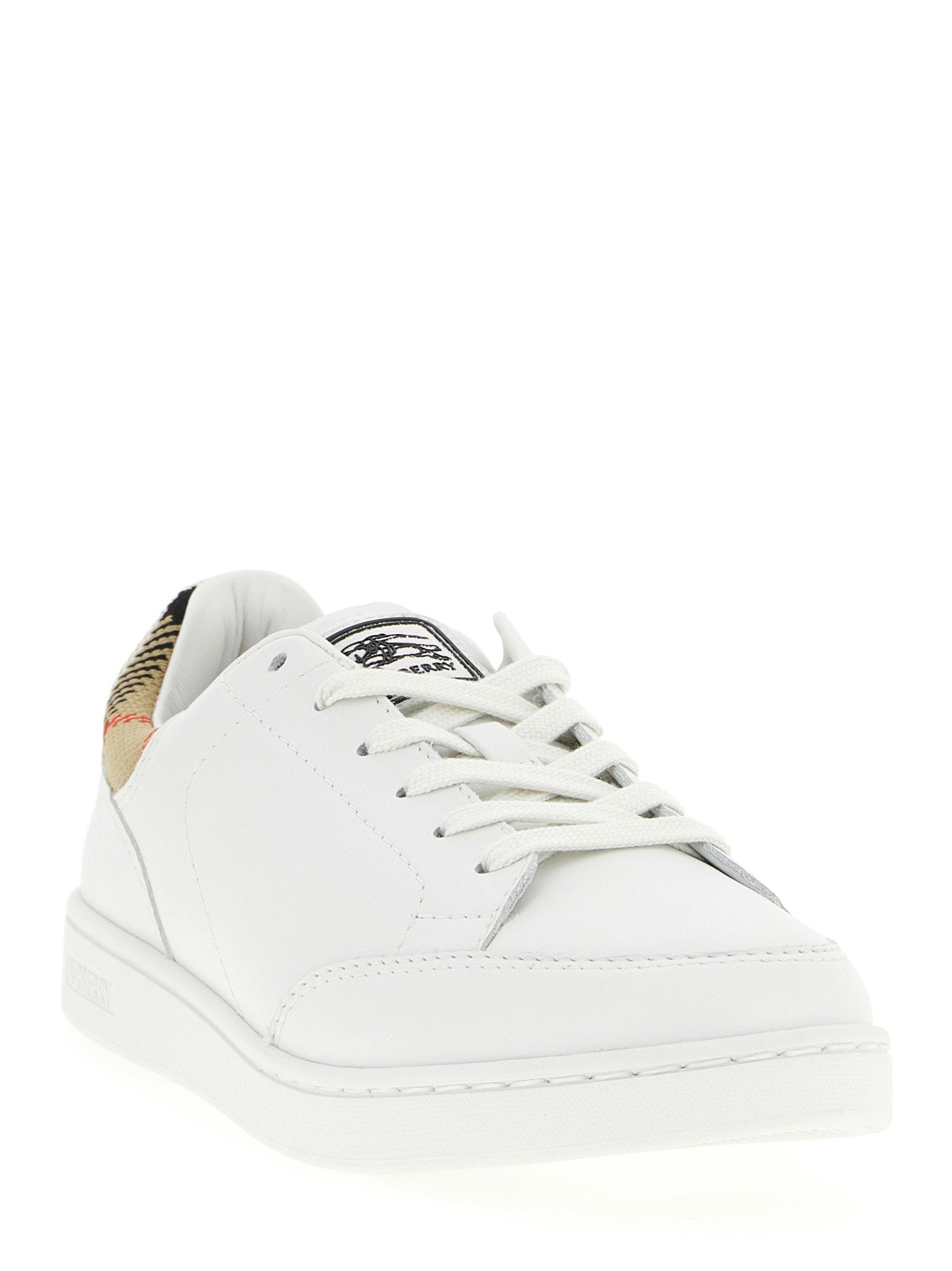 Burberry Leather Sneakers - view 2