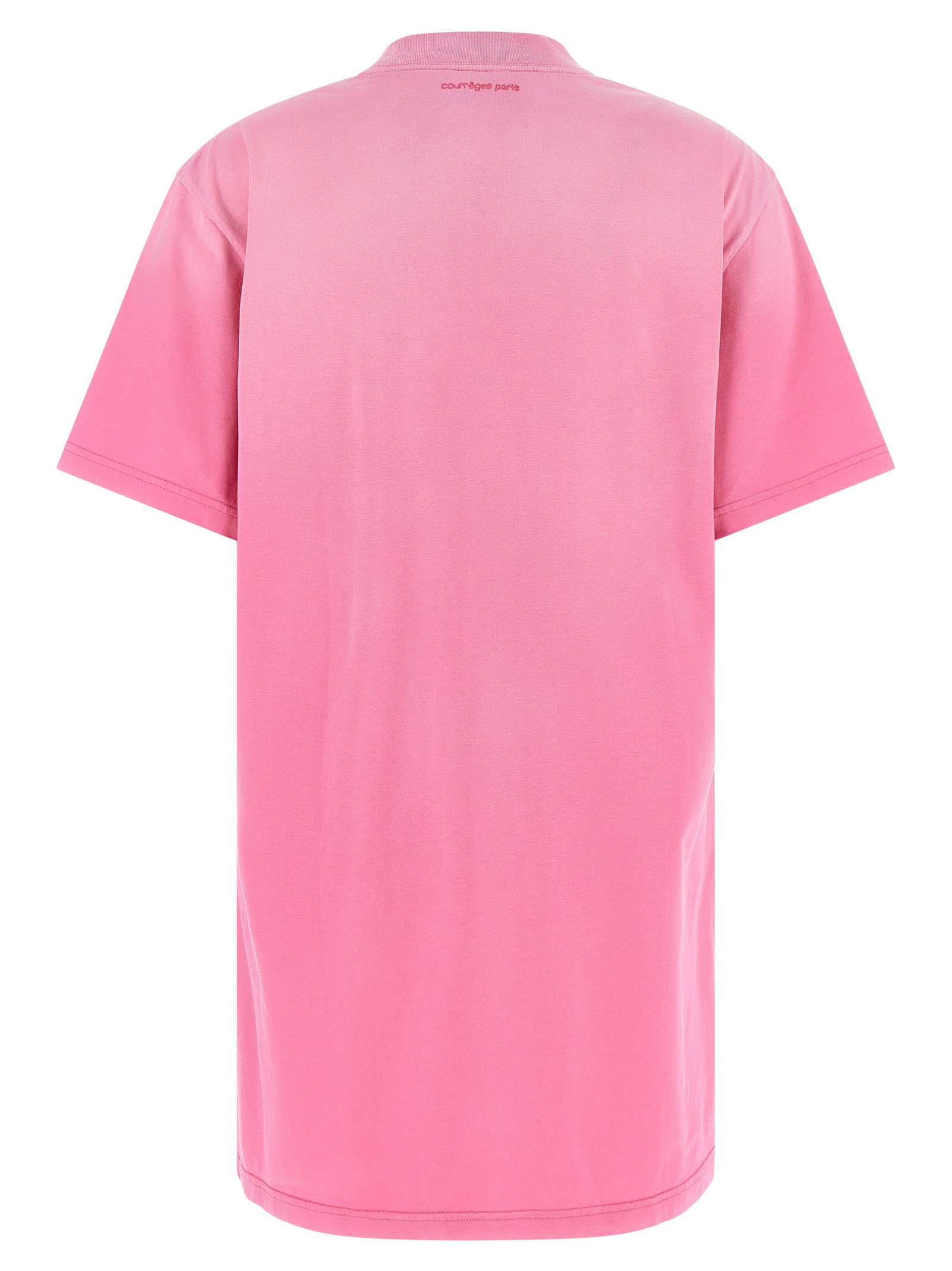 Courreges Solarized T-shirt Dress – 100% cotton - view 2