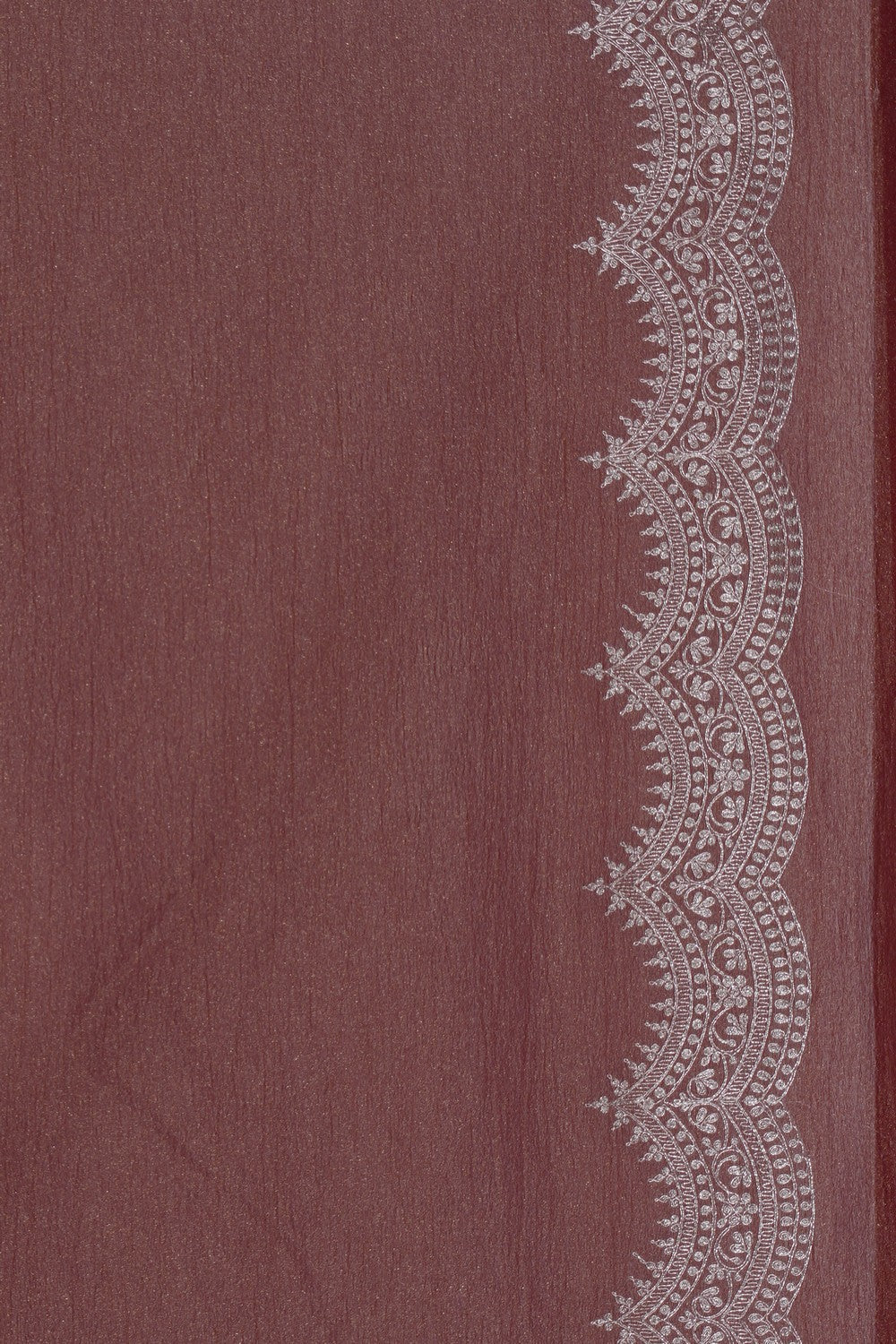 Kalanjali Crushed Organza Tissue Embroidery Saree - view 4