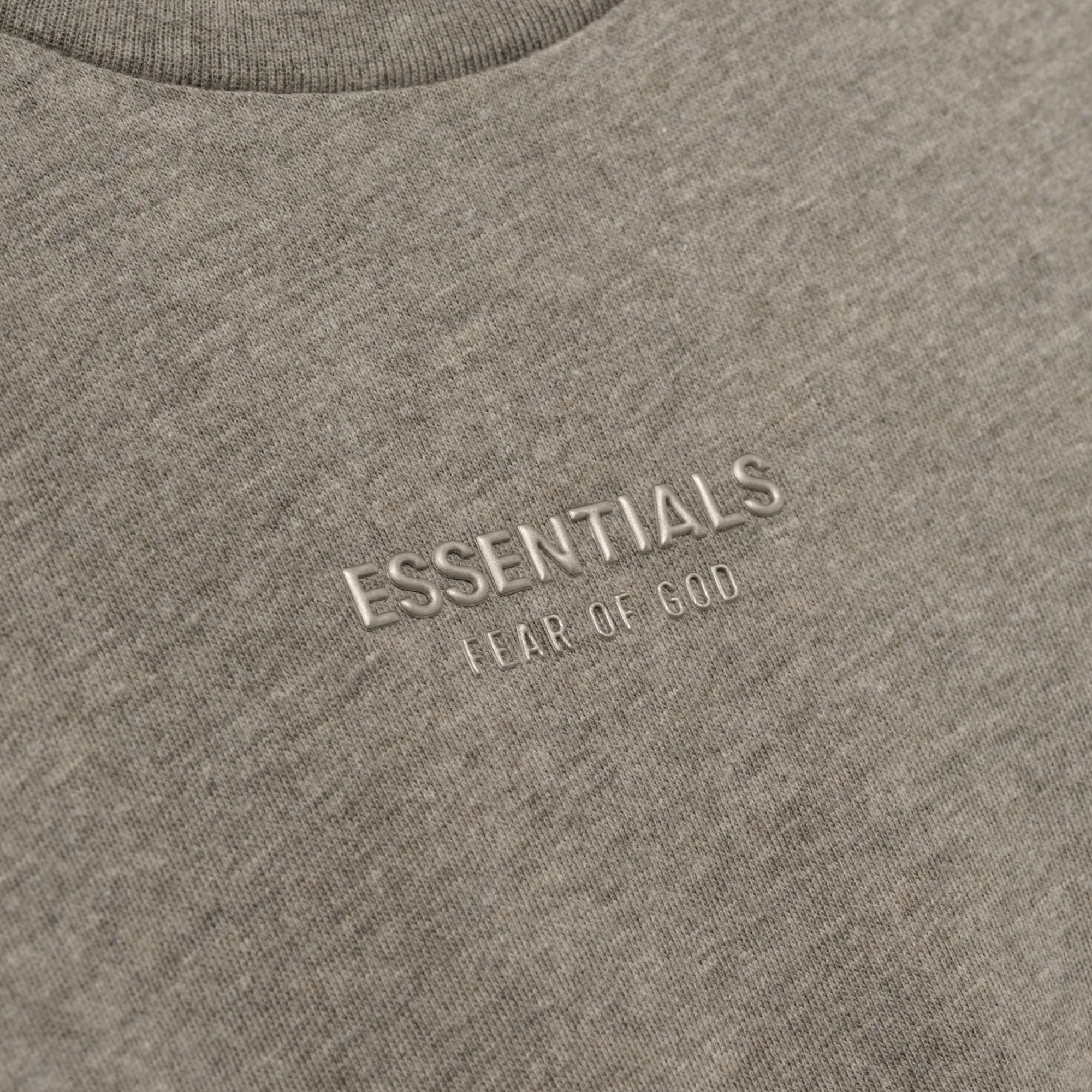 Fear Of God Essentials SS25 Womens Classic Long Sleeve Tee- Homestead Heather - view 2