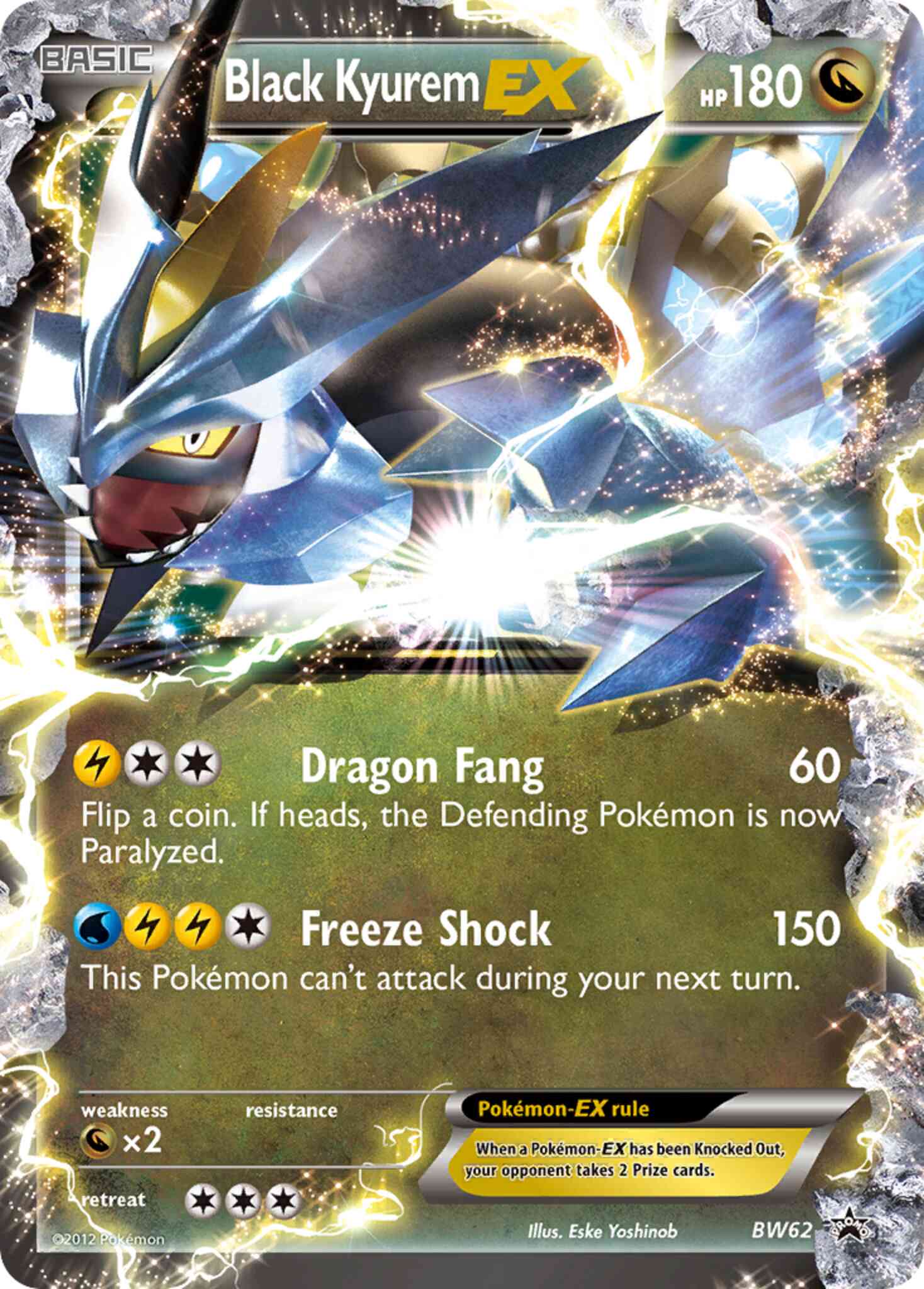 Promo bwp-bw62 ultra – Pokémon Black Kyurem-EX - BW62 - Promo [bwp-BW62] [Ultra]