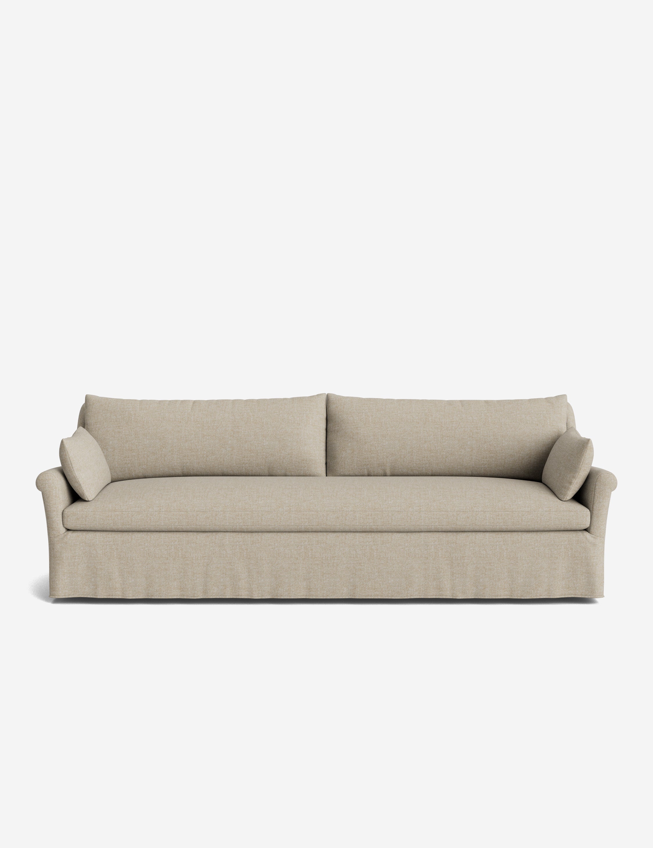 Lulu and Georgia Portola Rolled Arm Slipcover Sofa - view 81
