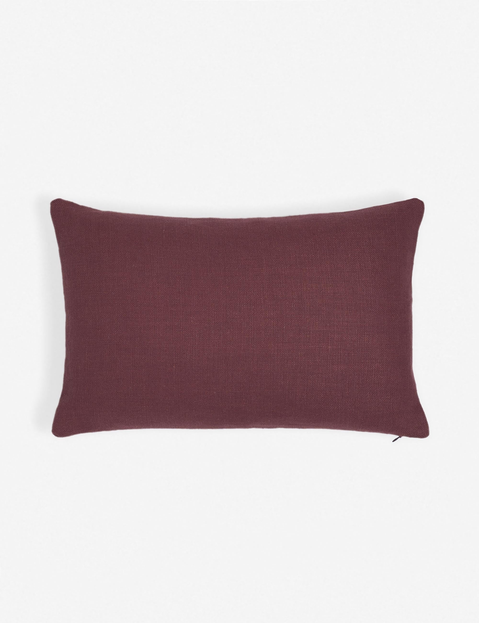 Lulu and Georgia Ines Linen Pillow - view 8