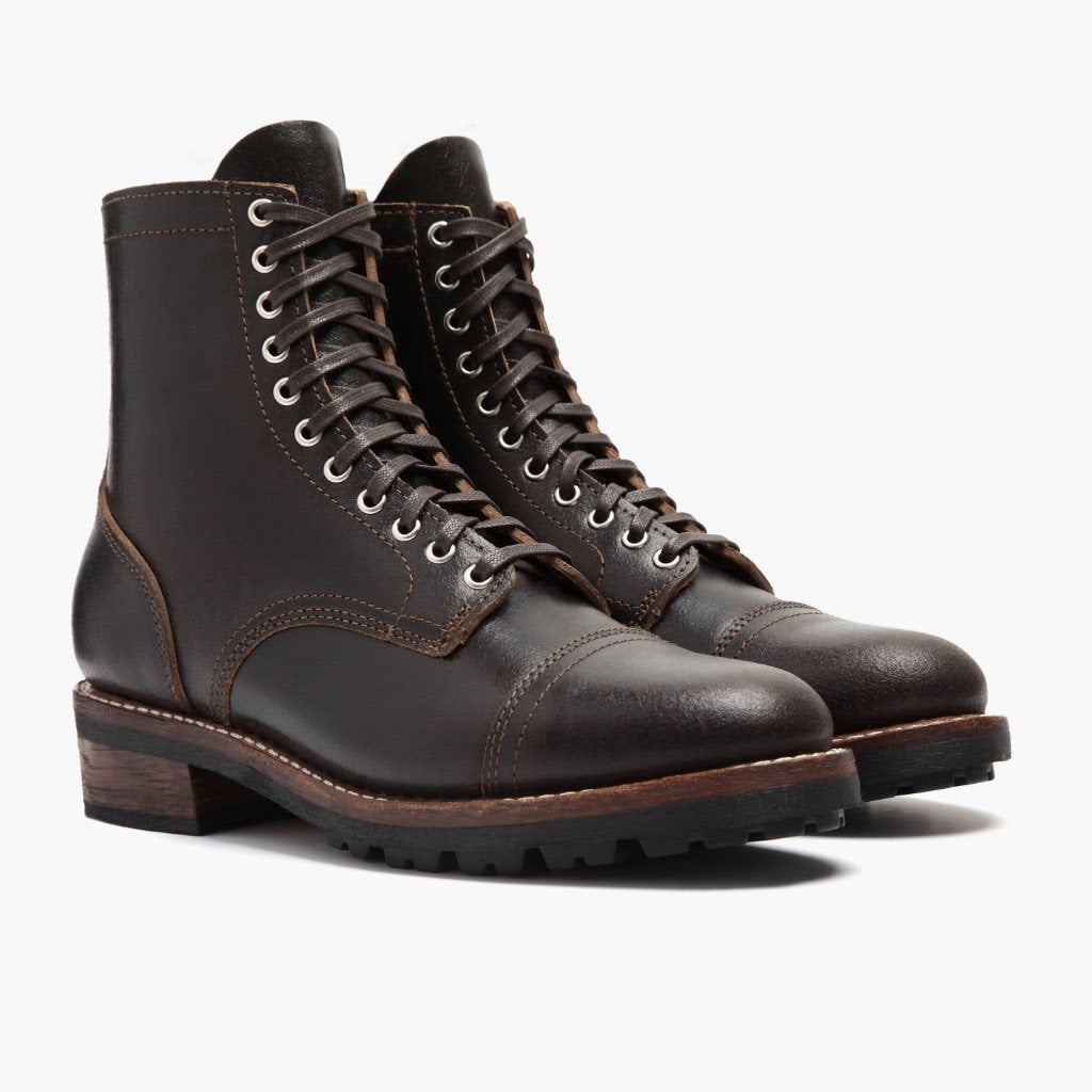 S logger – Thursday Boots - Seconds - Men's Boots [S] Logger | Waxed Cacao