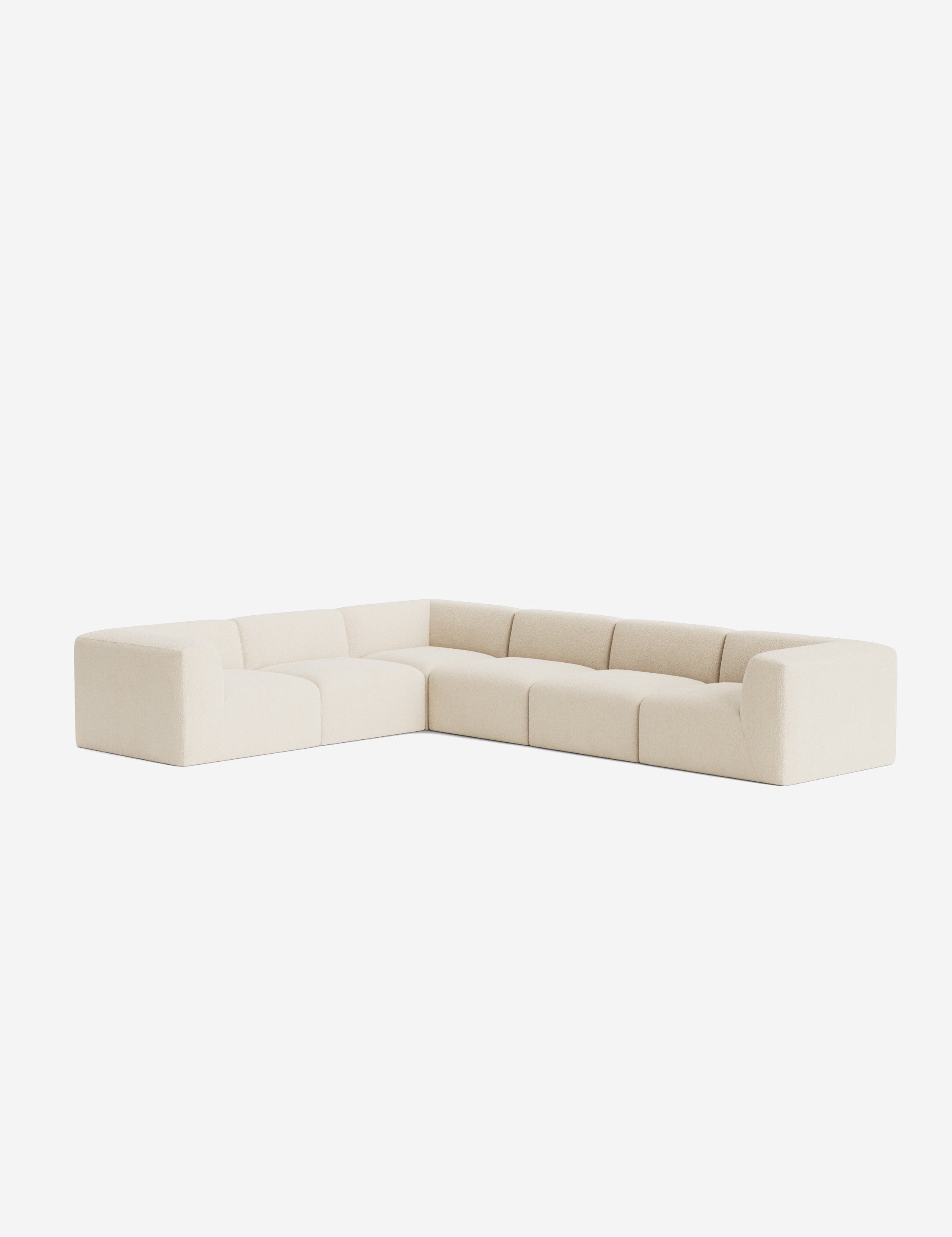 Lulu and Georgia Lamond Modular Corner Sectional Sofa