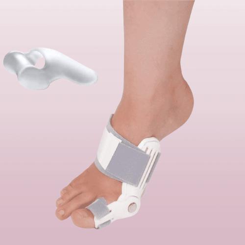 Roposo Clout Silicone Toe Separator For Adults Bunion Corrector Splint Kit For Toe
