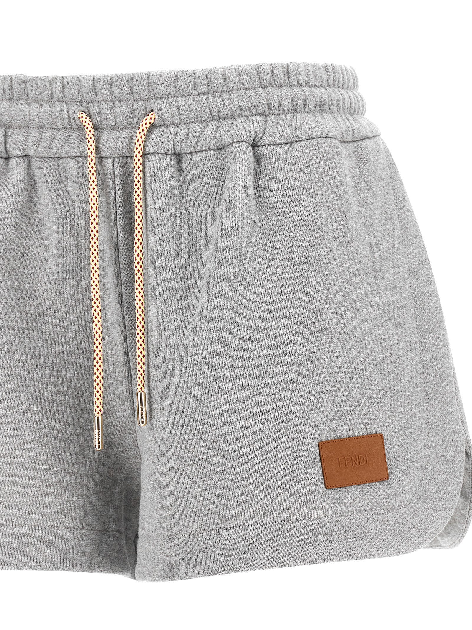 Fendi Essentia Sweatshirt Shorts – 100% cotton - view 3