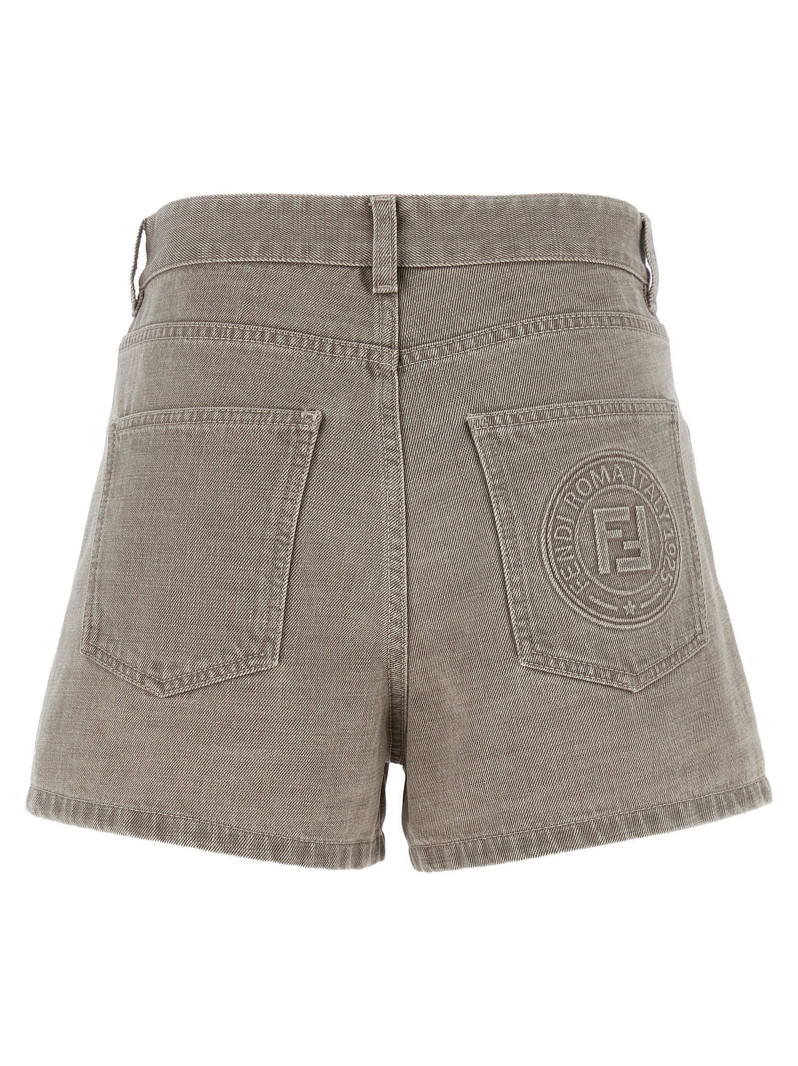 Fendi Stamp 1925 Shorts – 100% cotton - view 2