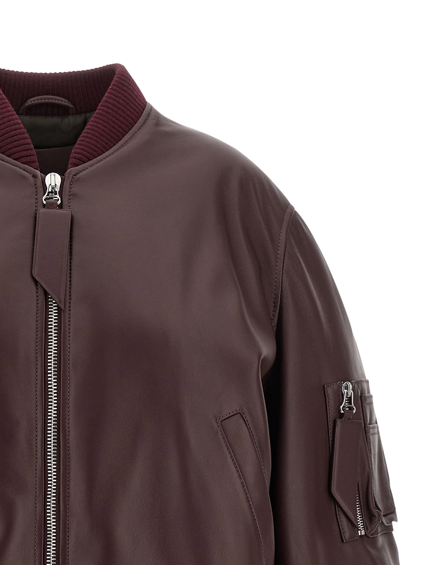 The Attico Anja Bomber Jacket - view 3