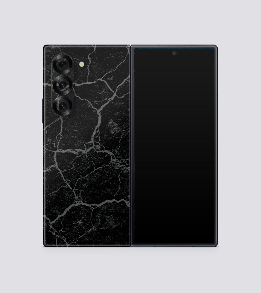 Samsung Galaxy Z Fold 6 Black Crack