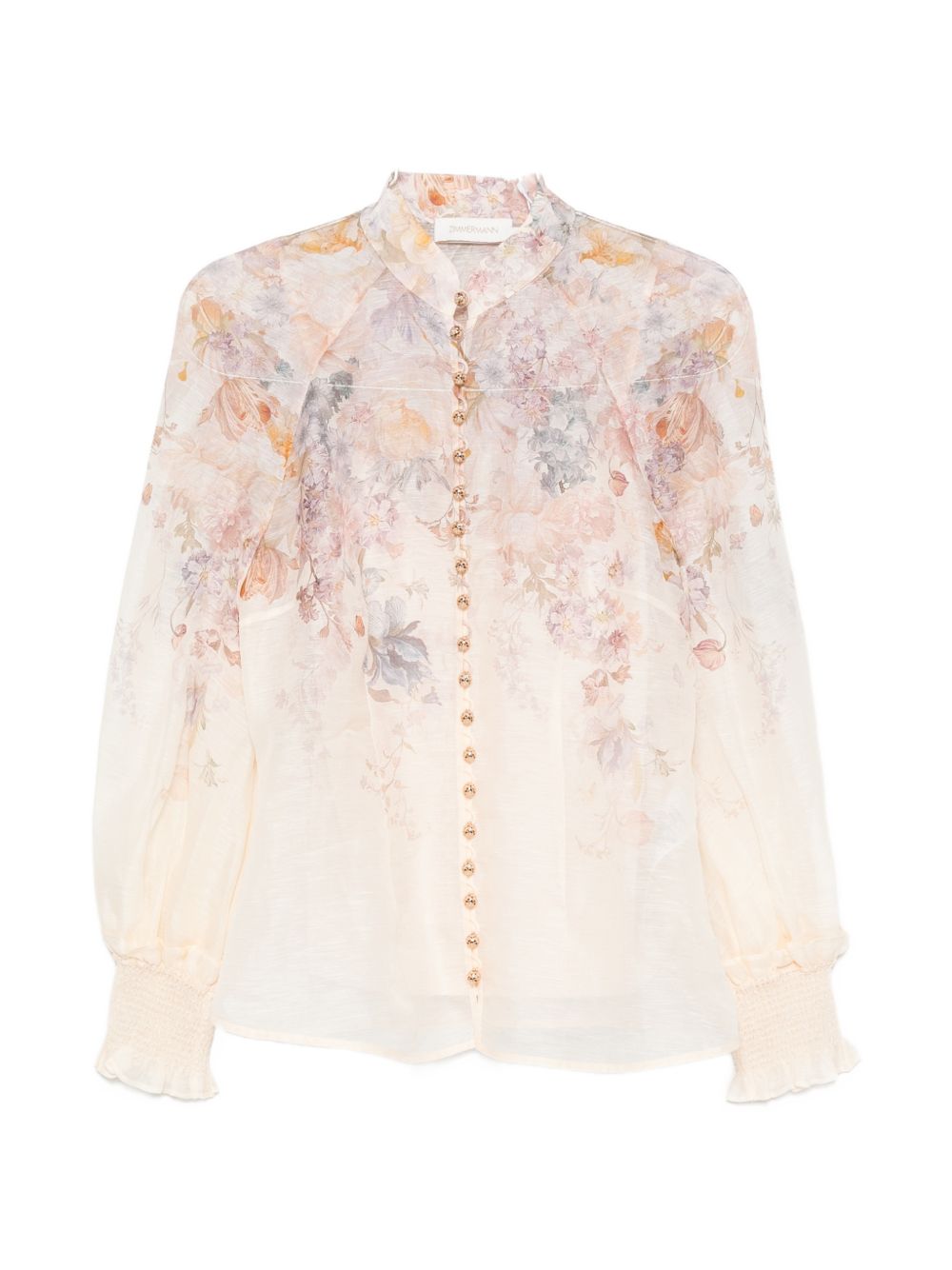 Zimmermann shirts – Zimmermann Shirt – Linen/Flax 52%, Silk 48%