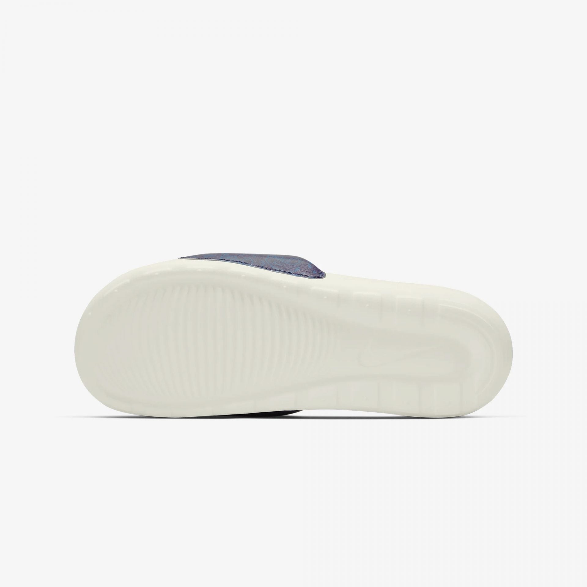 Nike | VICTORI ONE PRINTED SLIDE { BLACKENED BLUE / SAIL - view 4