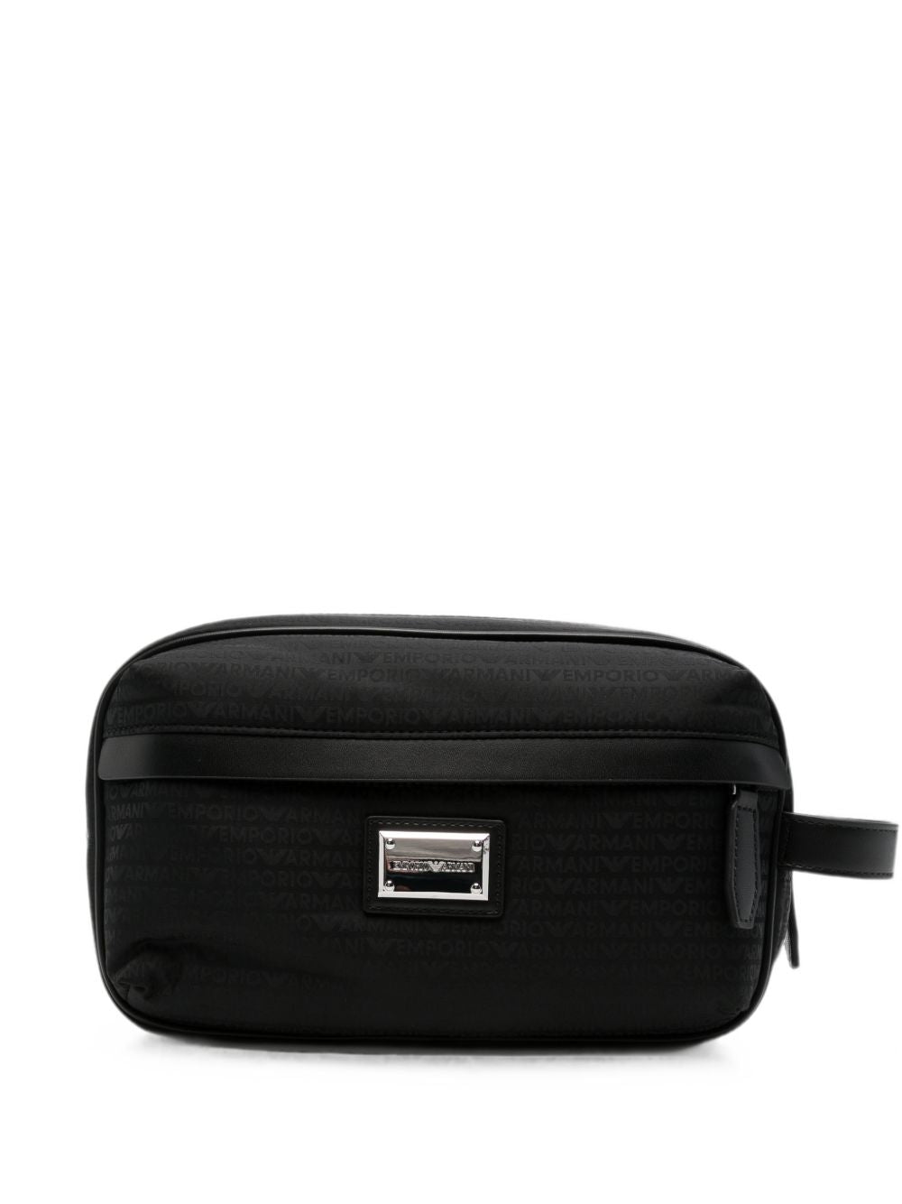 Emporio Armani Logo Pattern Bag – 100% Polyamide
