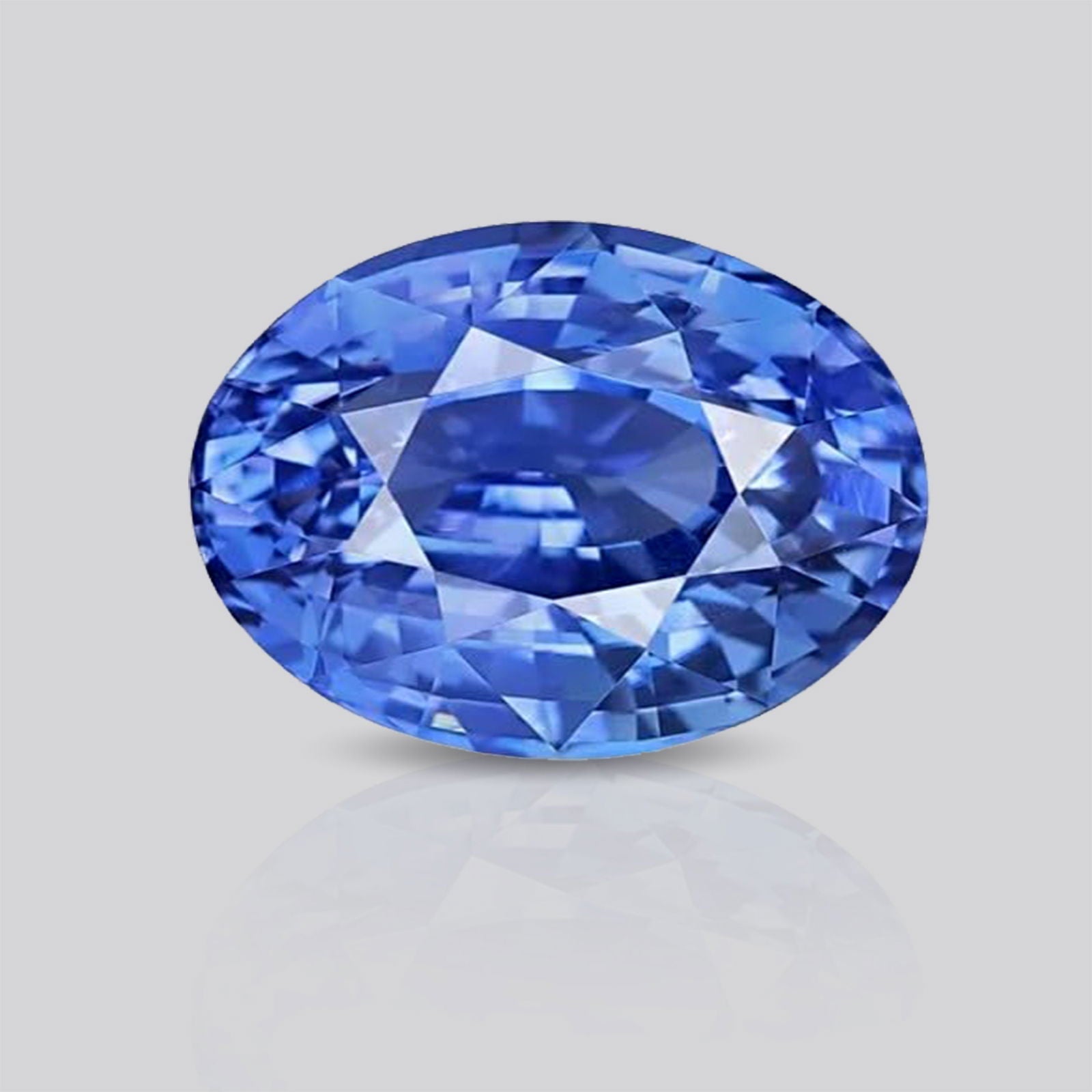 Gemsmantra Blue Sapphire (3.87 Ratti, 3.52 Carat)