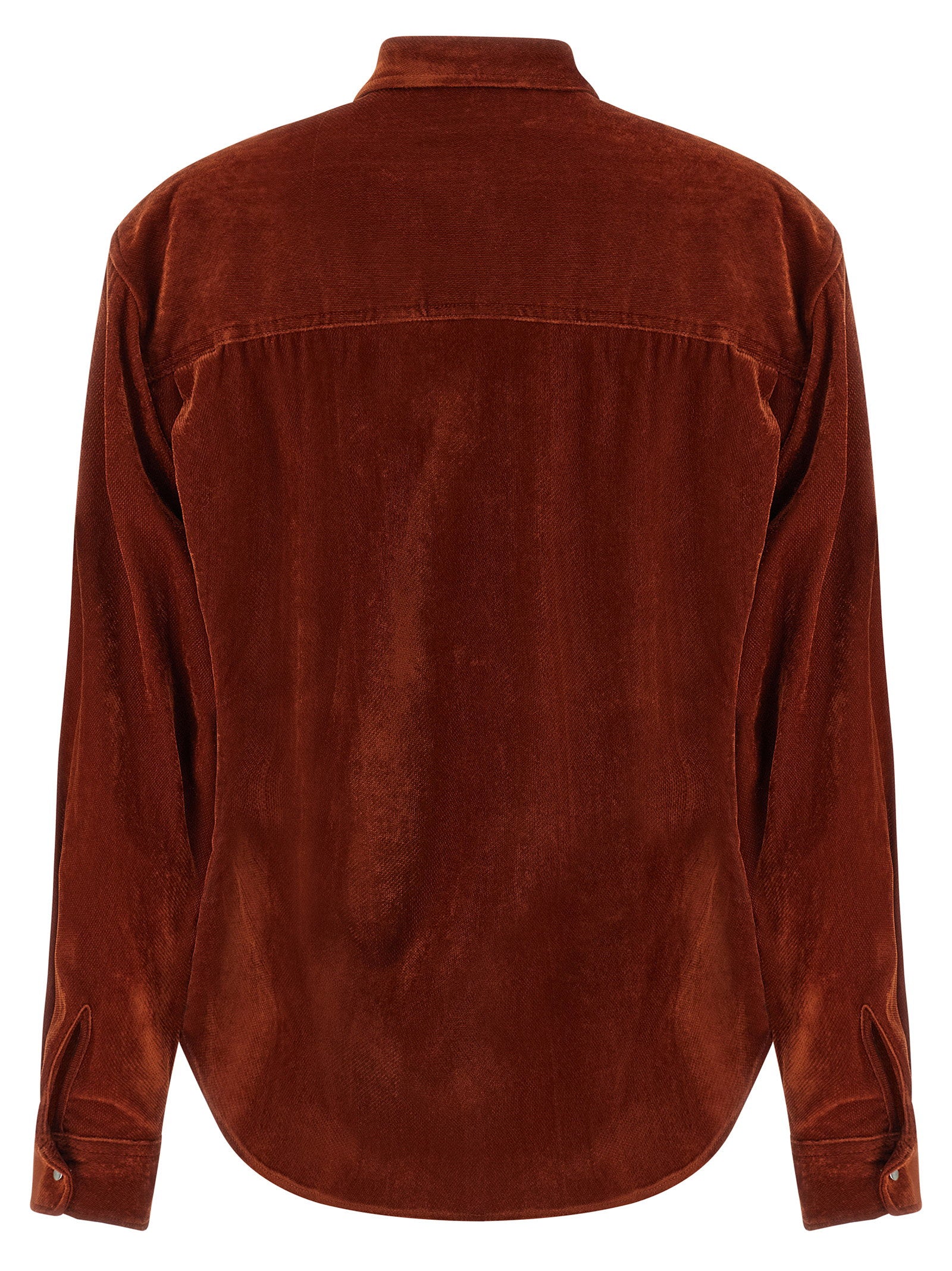 Nude Velvet Shirt – 99% viscose, 1% elastane - view 2