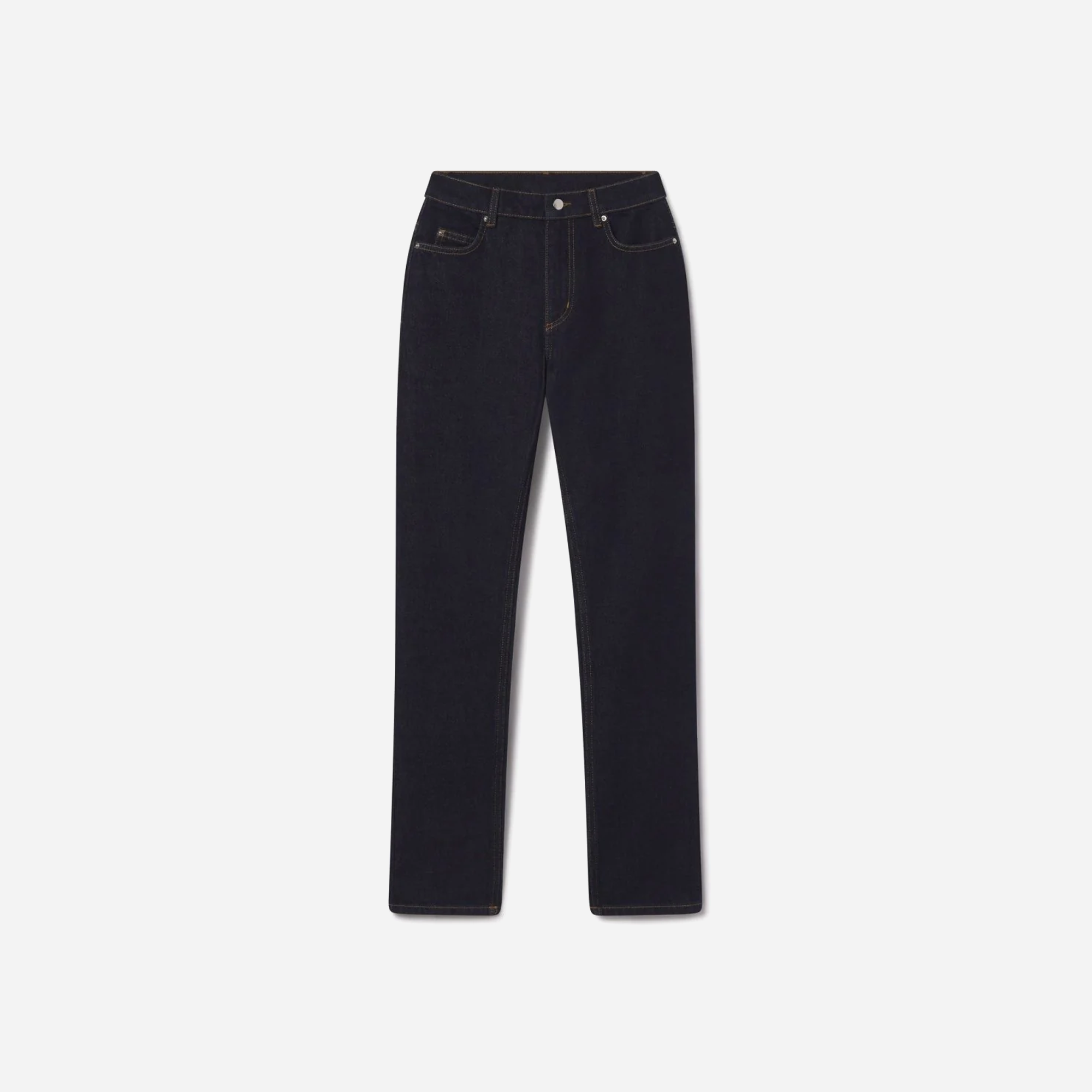 KHY Classic Straight Leg Denim Dark Wash