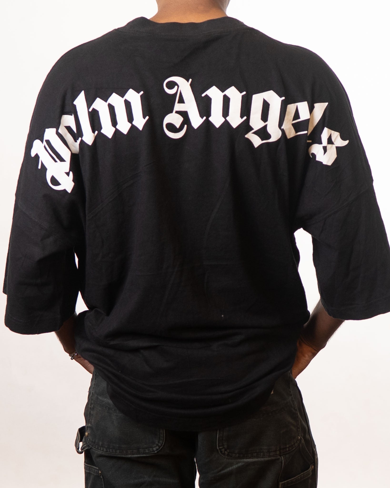 Palm Angels Black Logo Tshirt - view 5