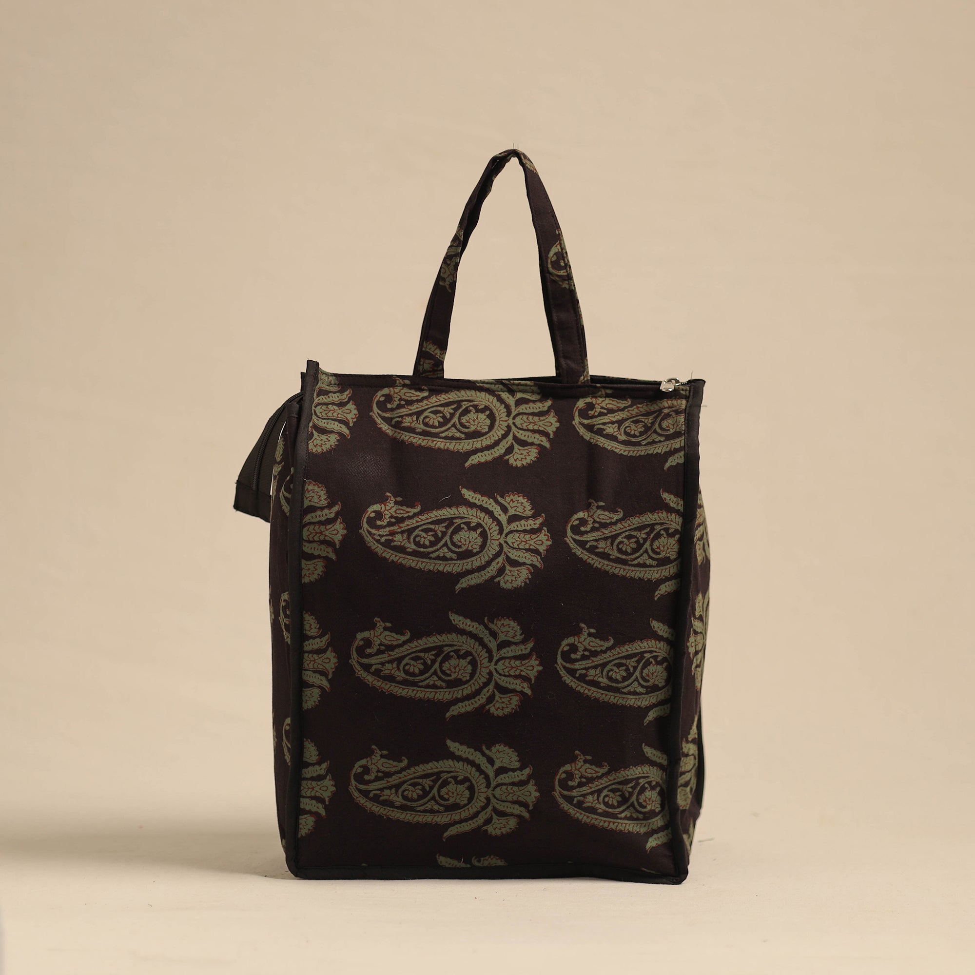 NOORI BAZAR Brown - Eco-Friendly Handmade Cotton Handbag for Women 21