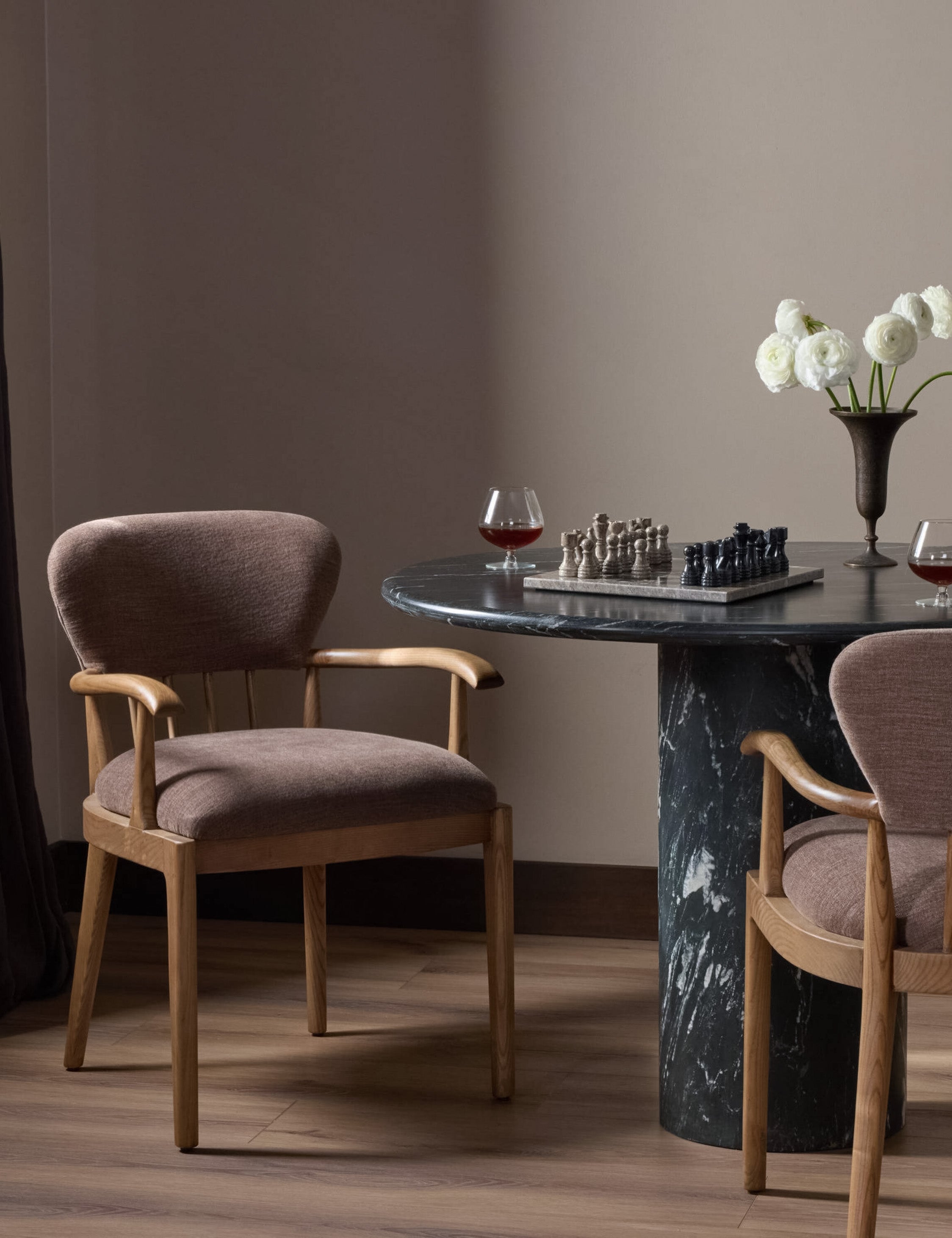 Lulu and Georgia Verdi Dining Chair – Brown - view 2