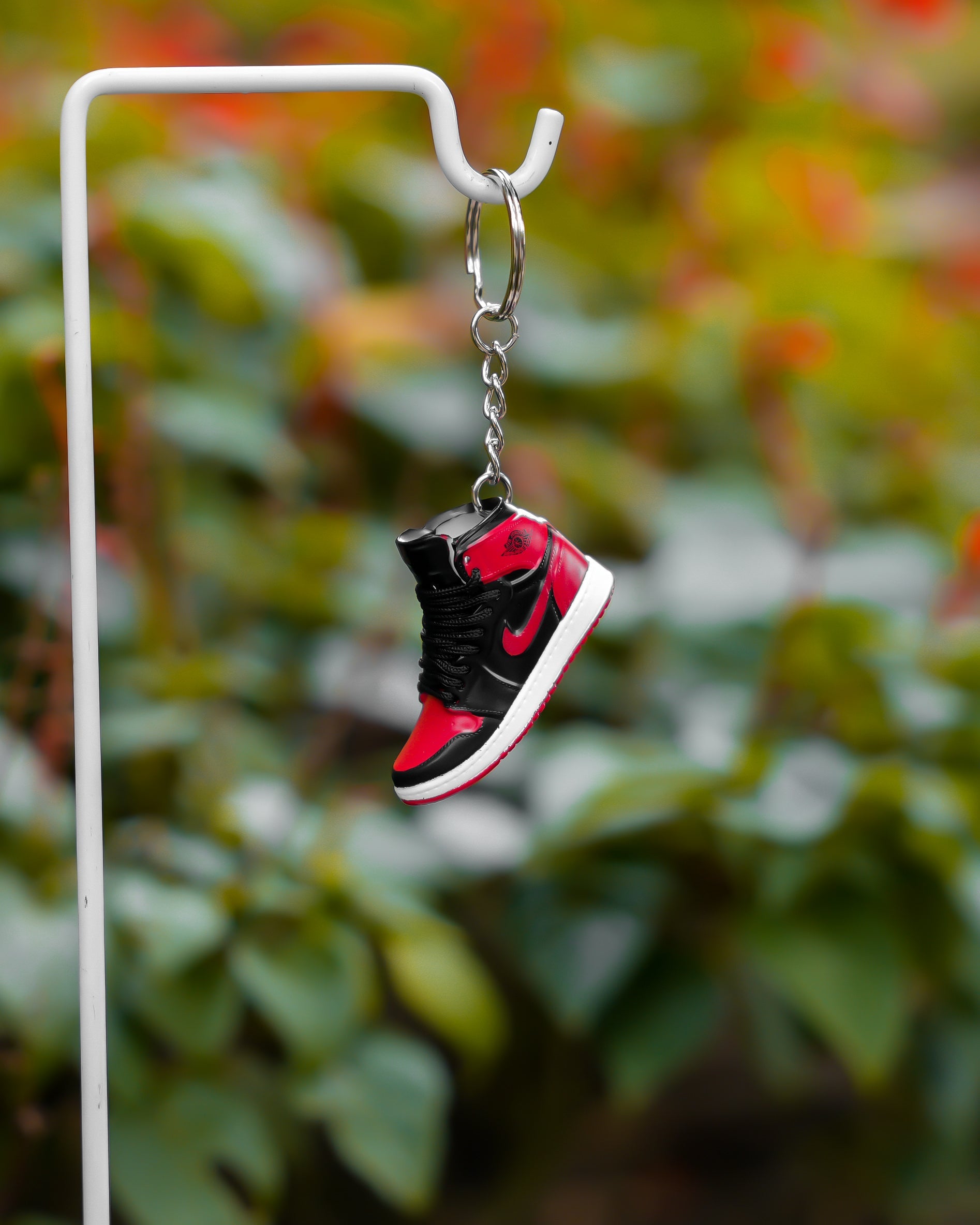 Kicks Machine 3D Sneaker Keychain AJ1 High Patent Bred
