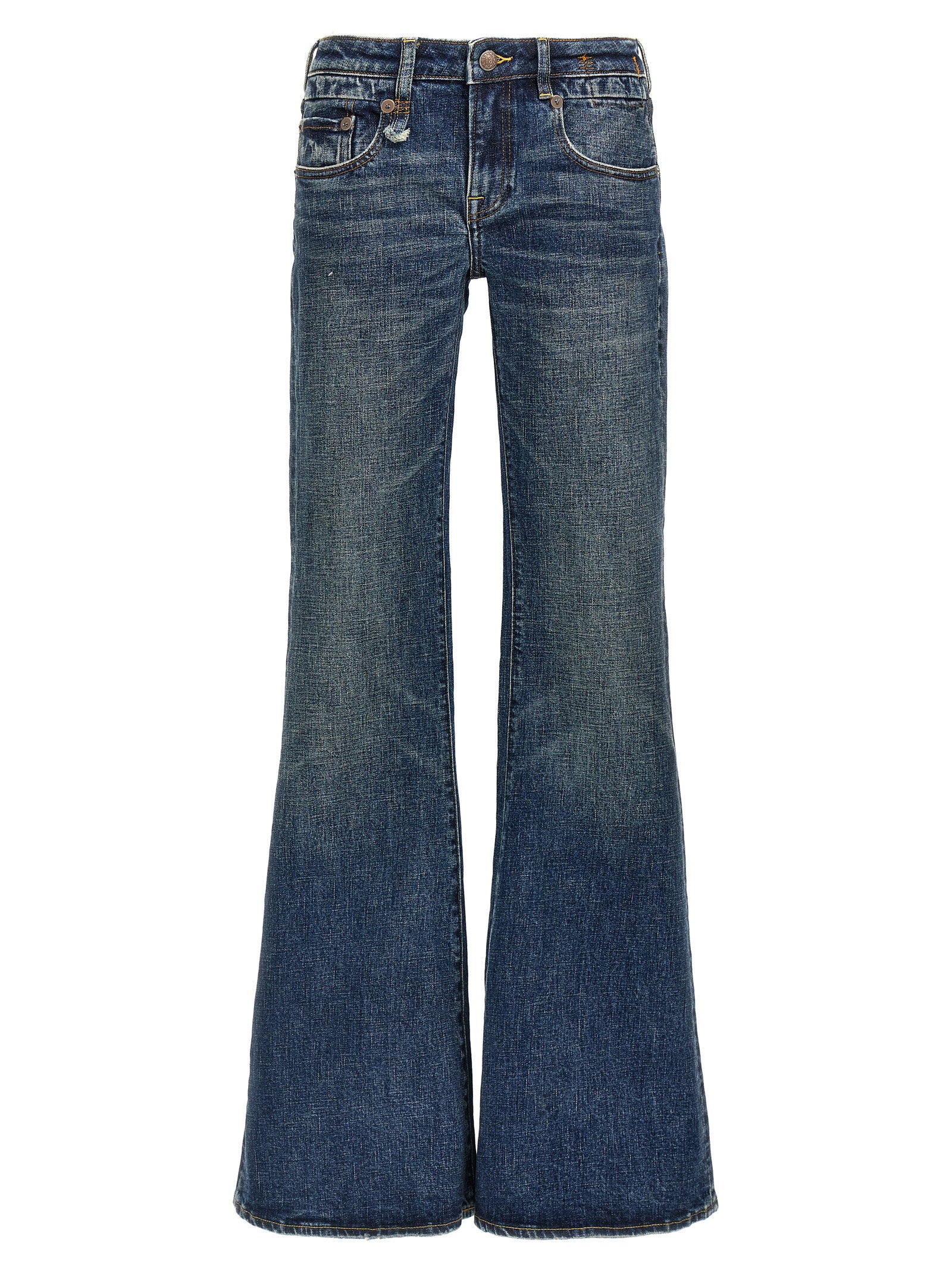 R13 Overflow Boy Flare Jeans – 100% cotton