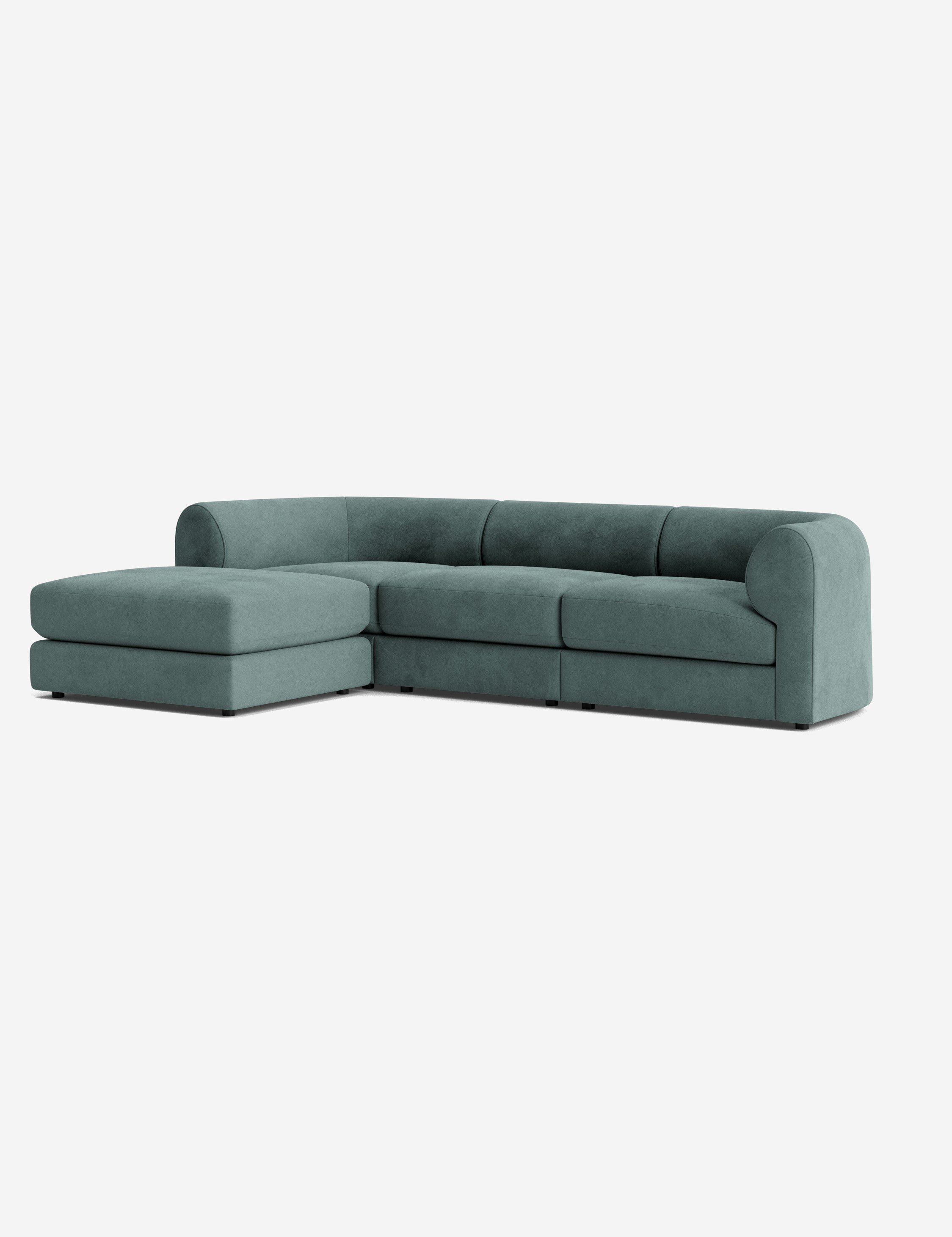 Lulu and Georgia Sergio Modular Sectional Sofa With Ottoman - view 206