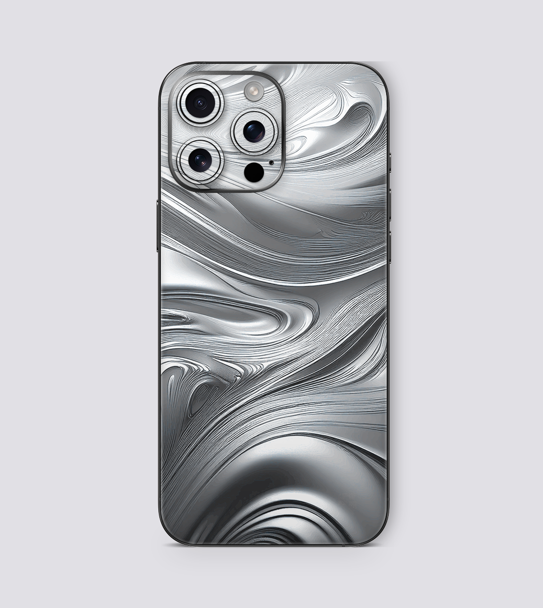 Apple iPhone 16 Pro Max Silver Swirl