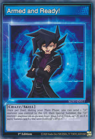Yu-Gi-Oh! Armed and Ready! - SGX1-ENS11 - Common - 1st Edition