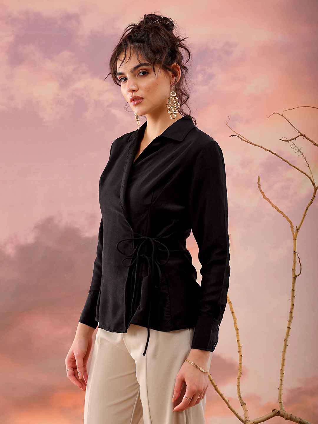 Freehand by The Indian Garage Co Women Solid Top - view 5