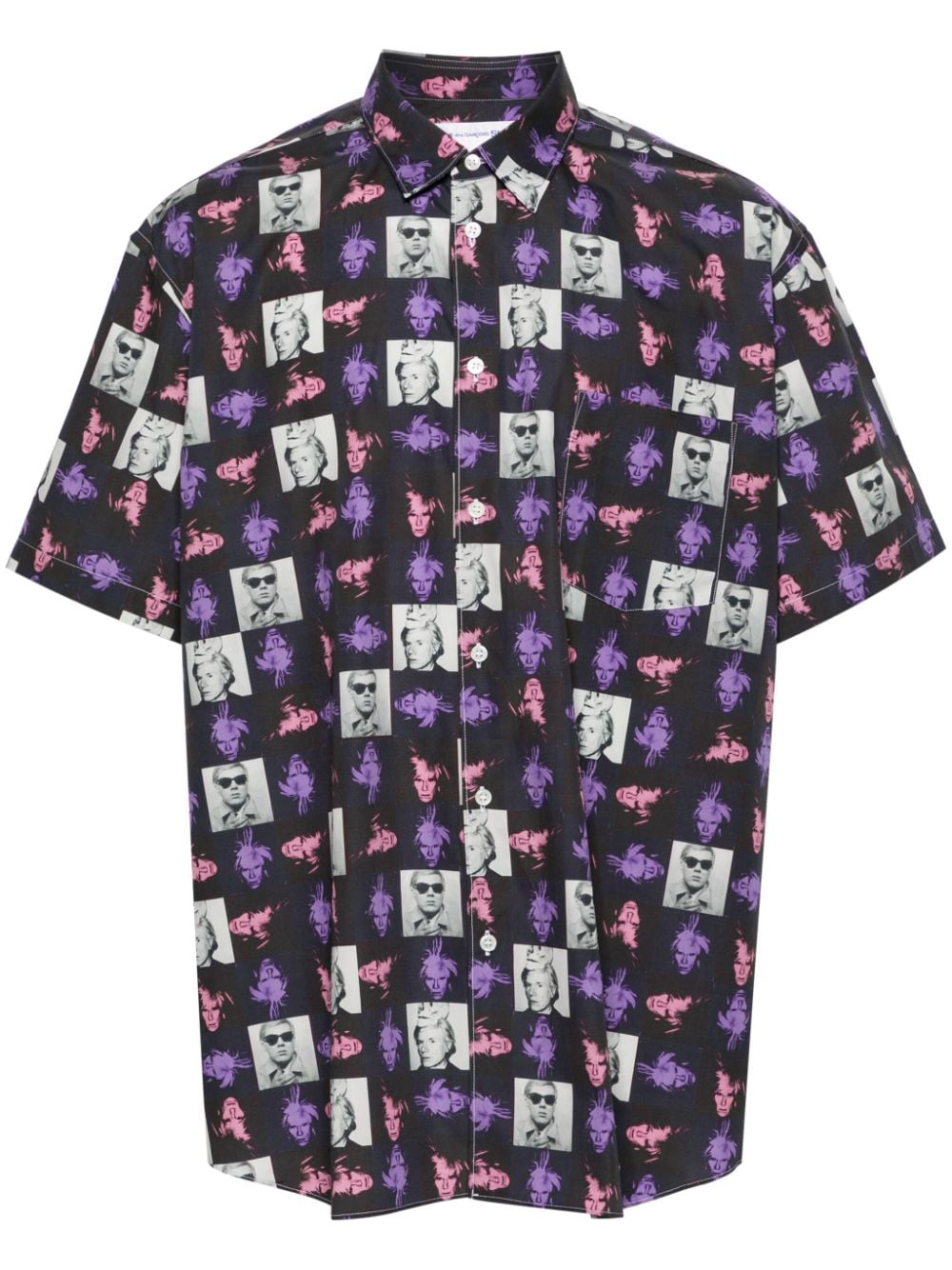 Comme Des Garcons Andy Warhol print shirt – Cotton 100%