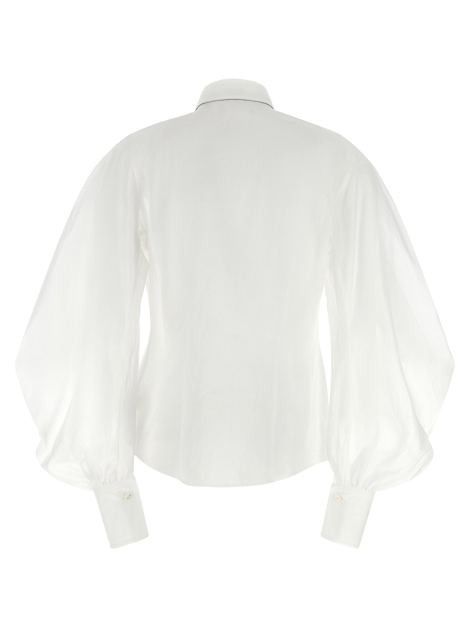 Brunello Cucinelli Organza Shirt – 100% cotton - view 2