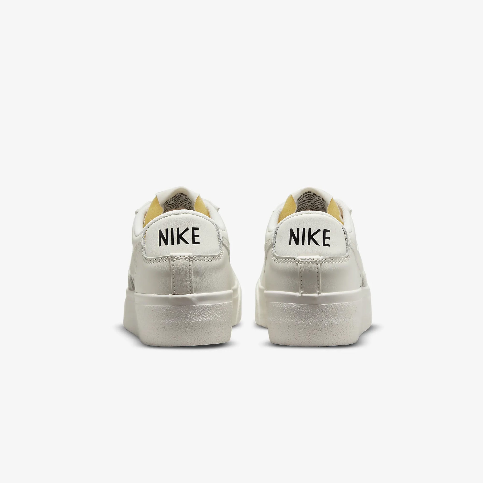 Nike | BLAZER LOW PLATFORM { SAIL/SAIL-SAIL-BLACK - view 2