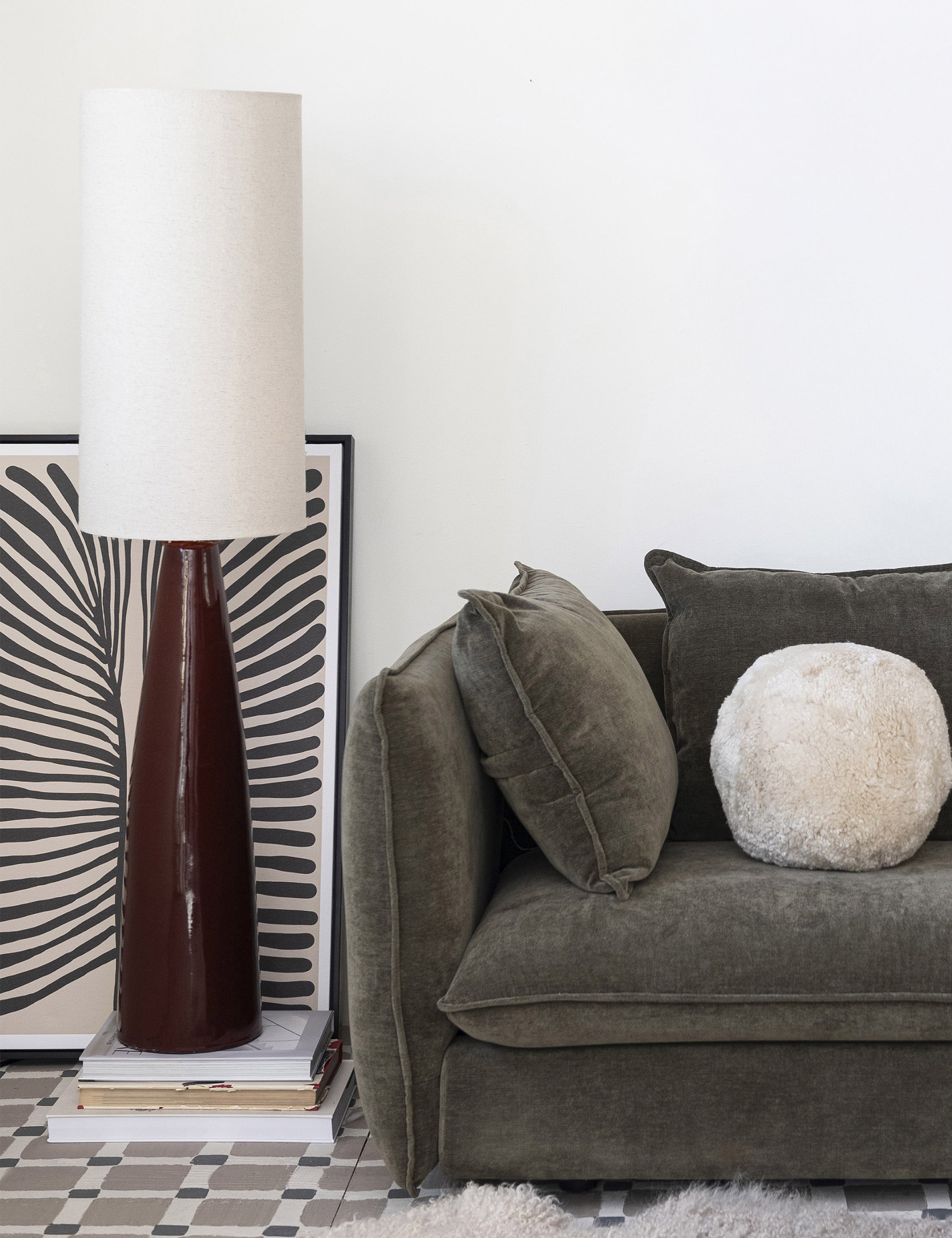 Lulu and Georgia Marise Floor Lamp – Brown - view 2