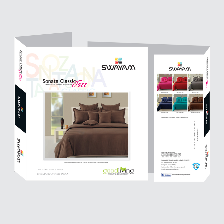 Swayam India Sonata Tango: Mustang Brown-bib - view 4