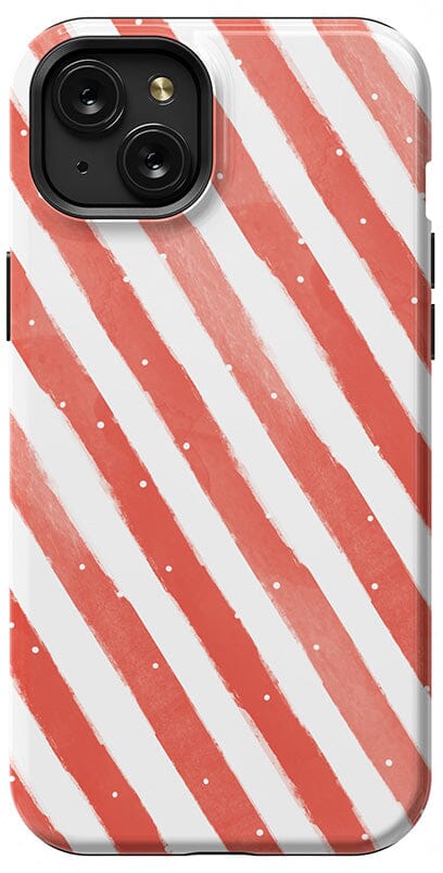 Casetry Candy Cane Lane | Peppermint Stripes Case - view 3