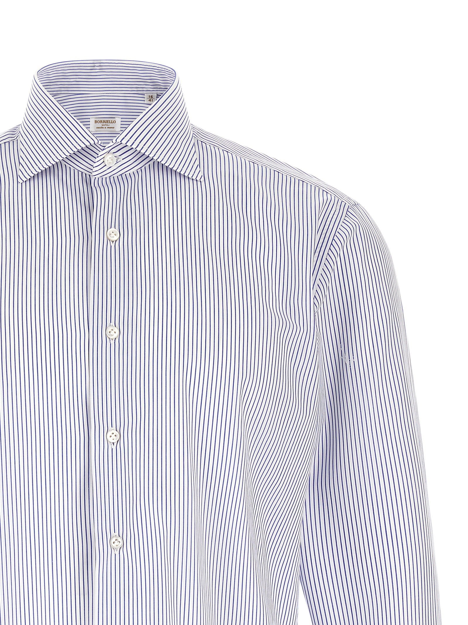 Borriello Striped Shirt – 100% cotton - view 3