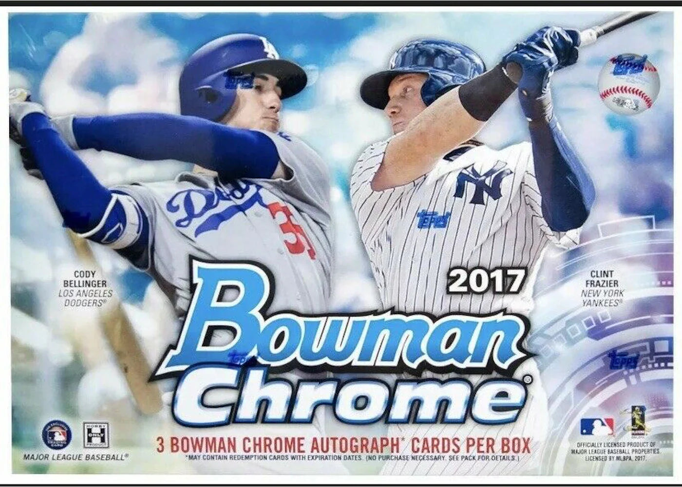 2017 Bowman Chrome Baseball HTA Choice Box